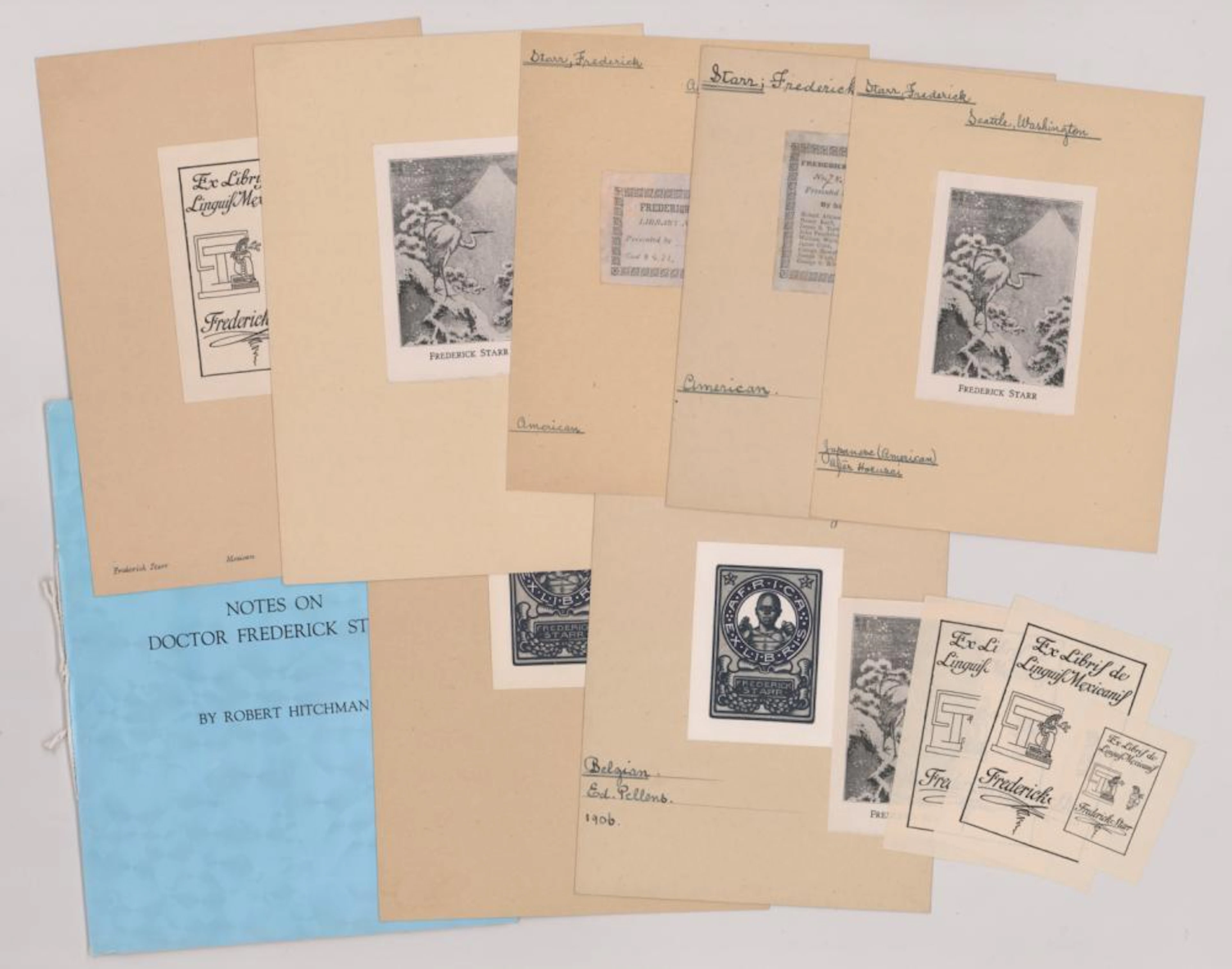 Frederick Starr Bookplates