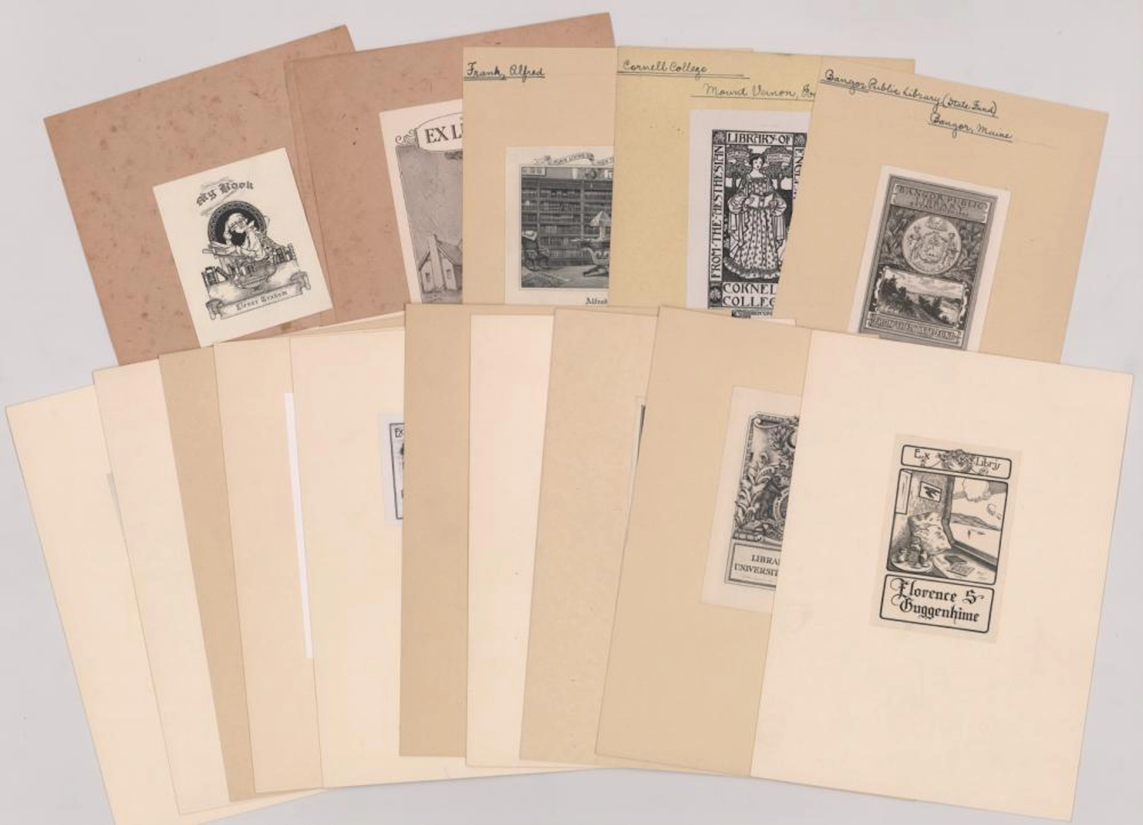 Vintage and Antique Bookplates (16)