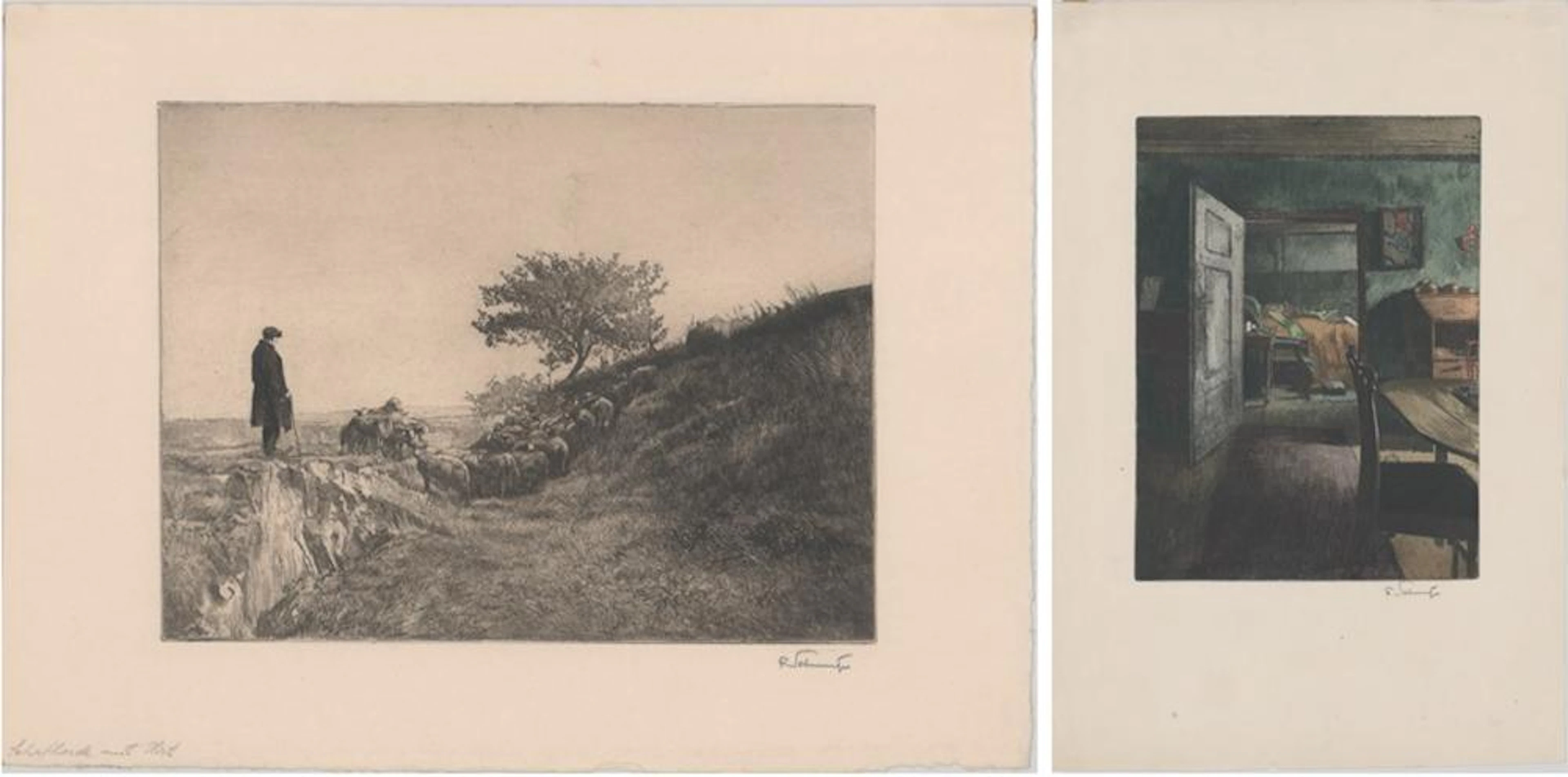 Ferdinand Schmutzer [Farm Life]
