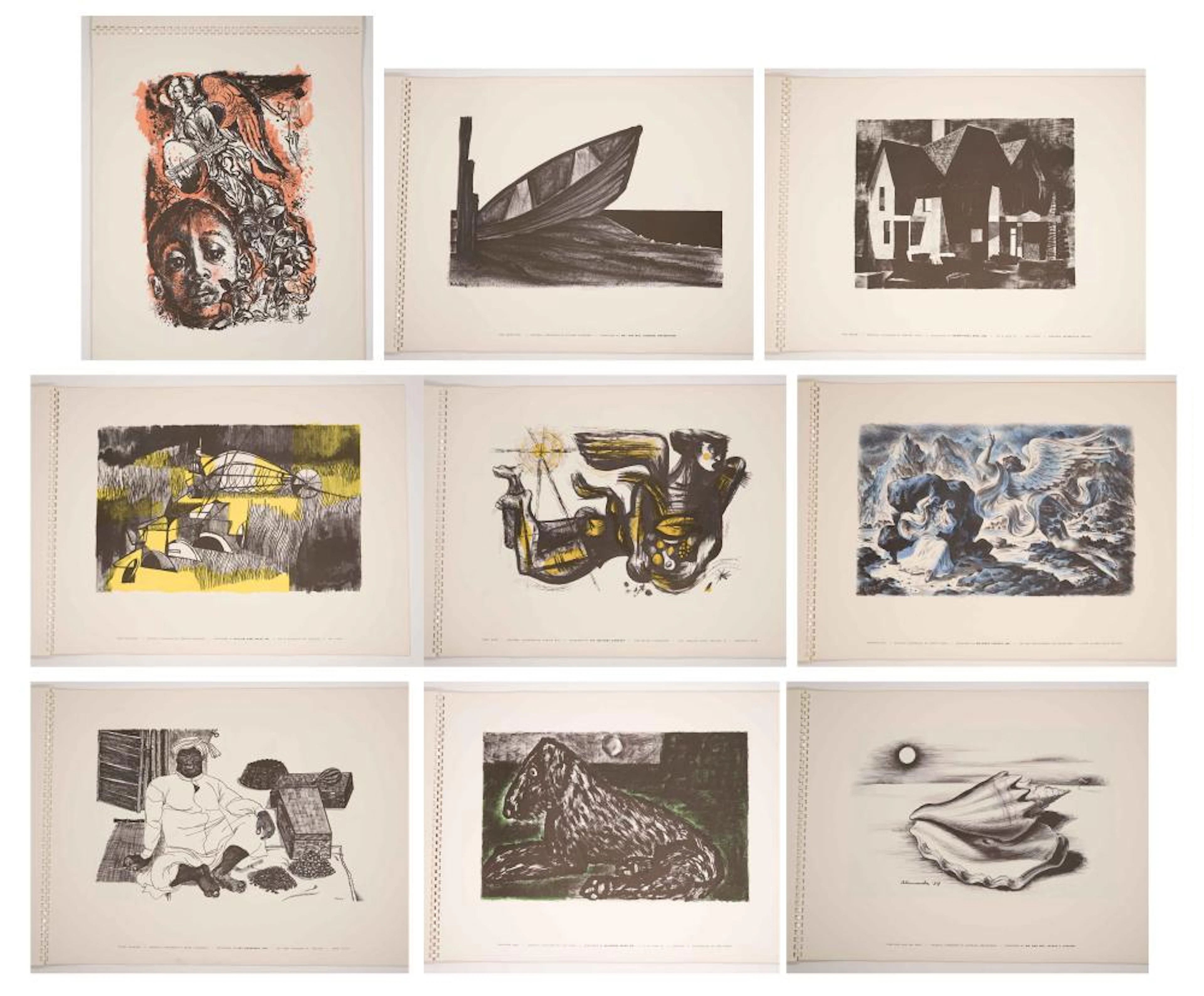 Portfolio Various Artist Lithos [Improvisations]