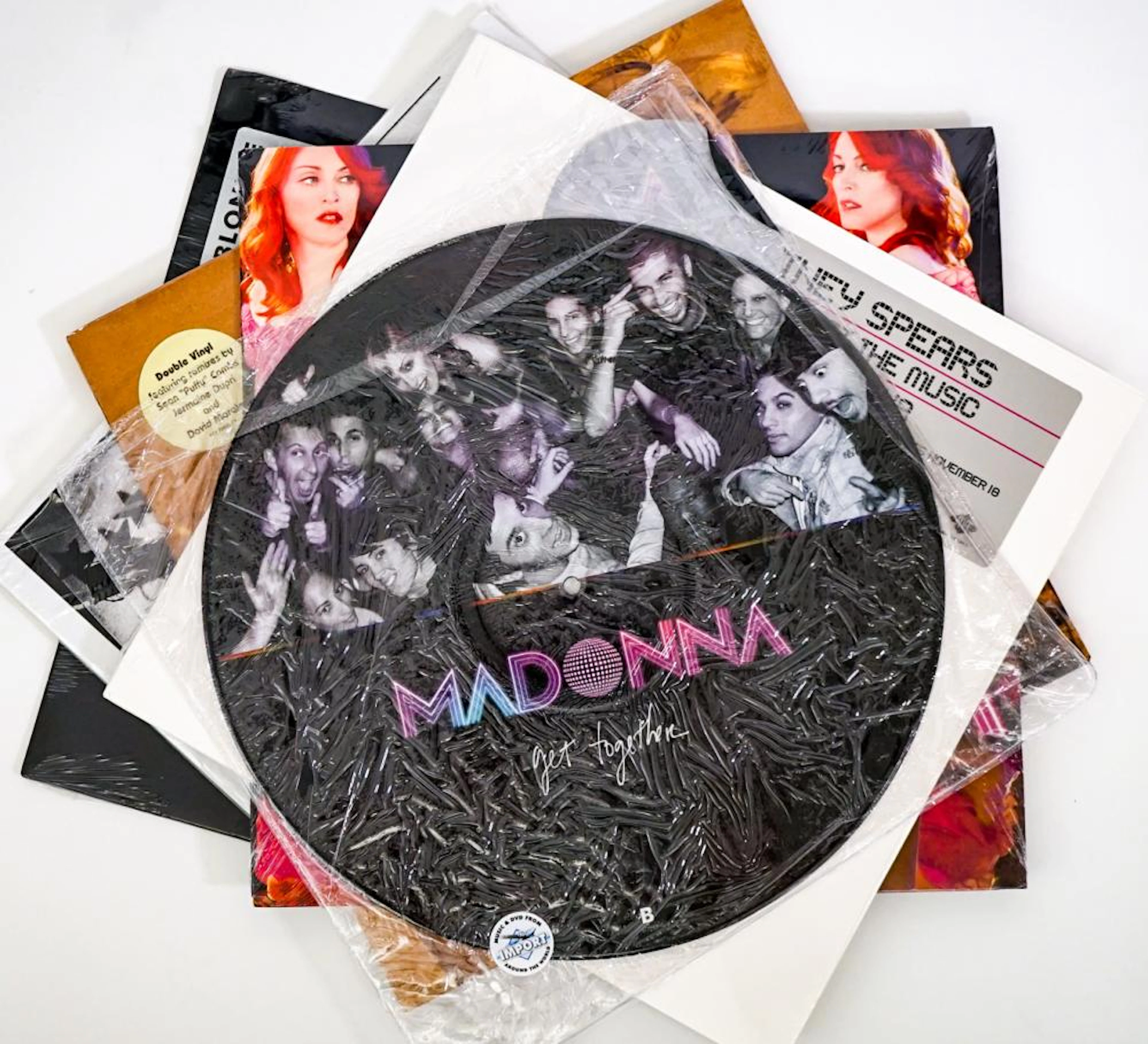 Vinyl LP's SEALED (6) [Madonna; Britney; Mariah]