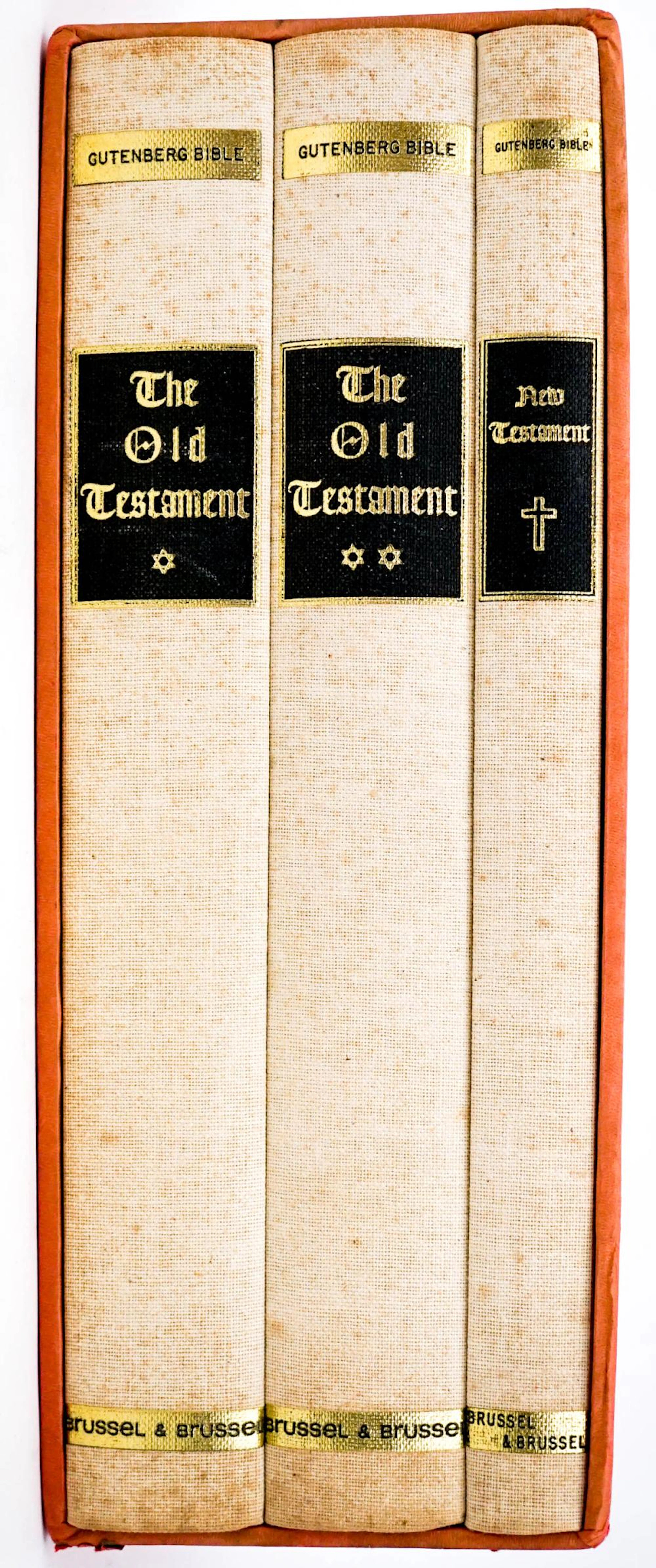 Gutenberg Bible (3 Vol. Set) 1968 [Latin]