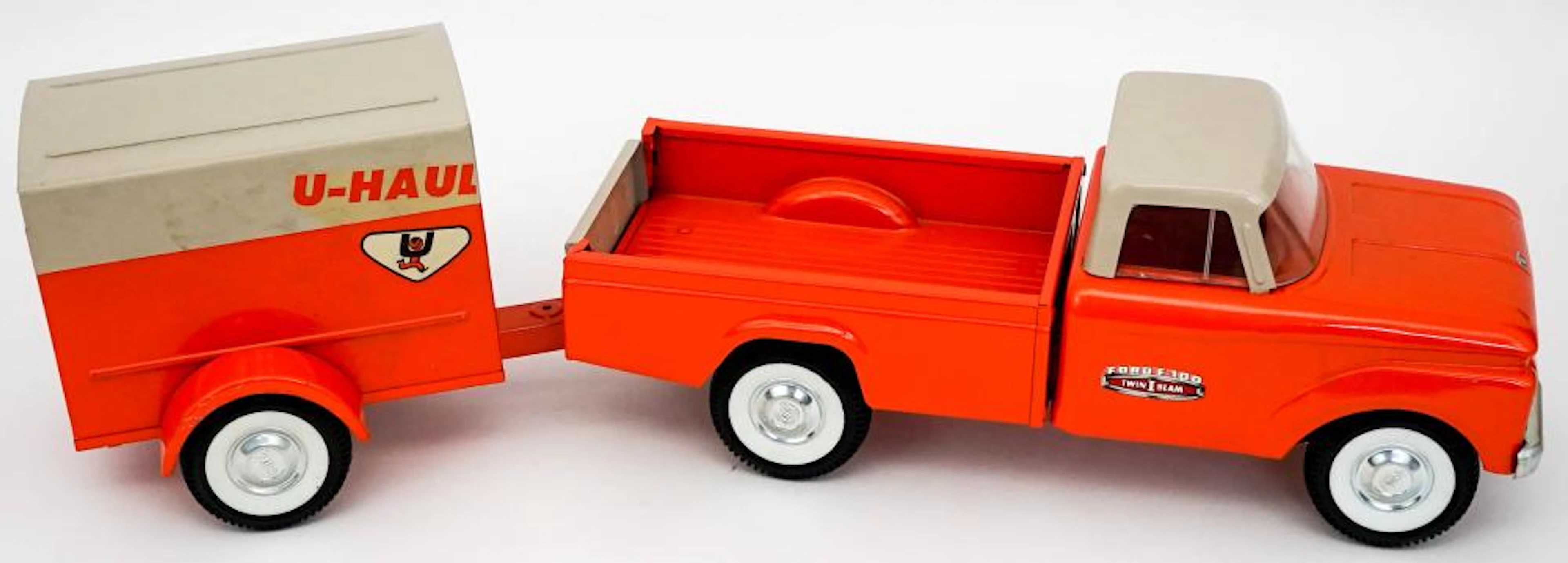 ylint Toys Ford Twin I- Beam PU and U-Haul Trail