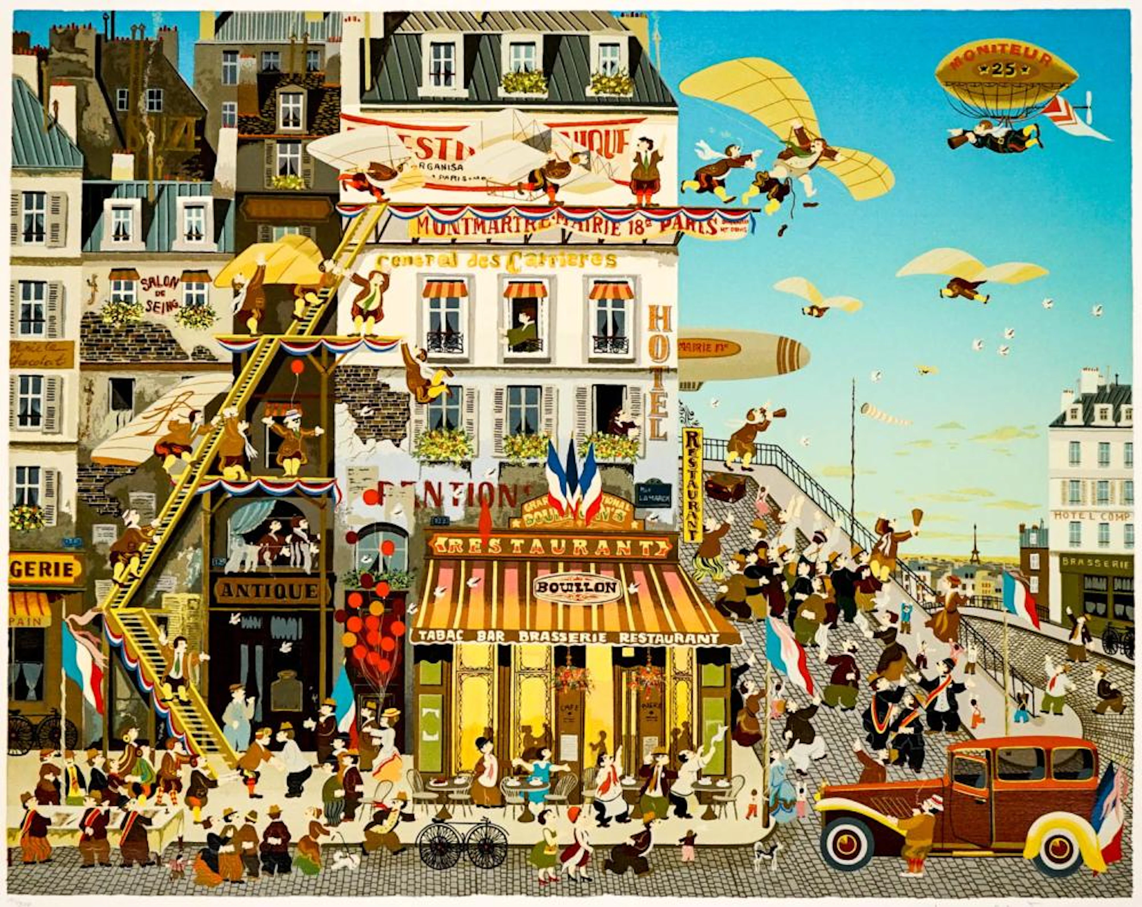 Hiro Yamagata Signed & Numbered Serigraph