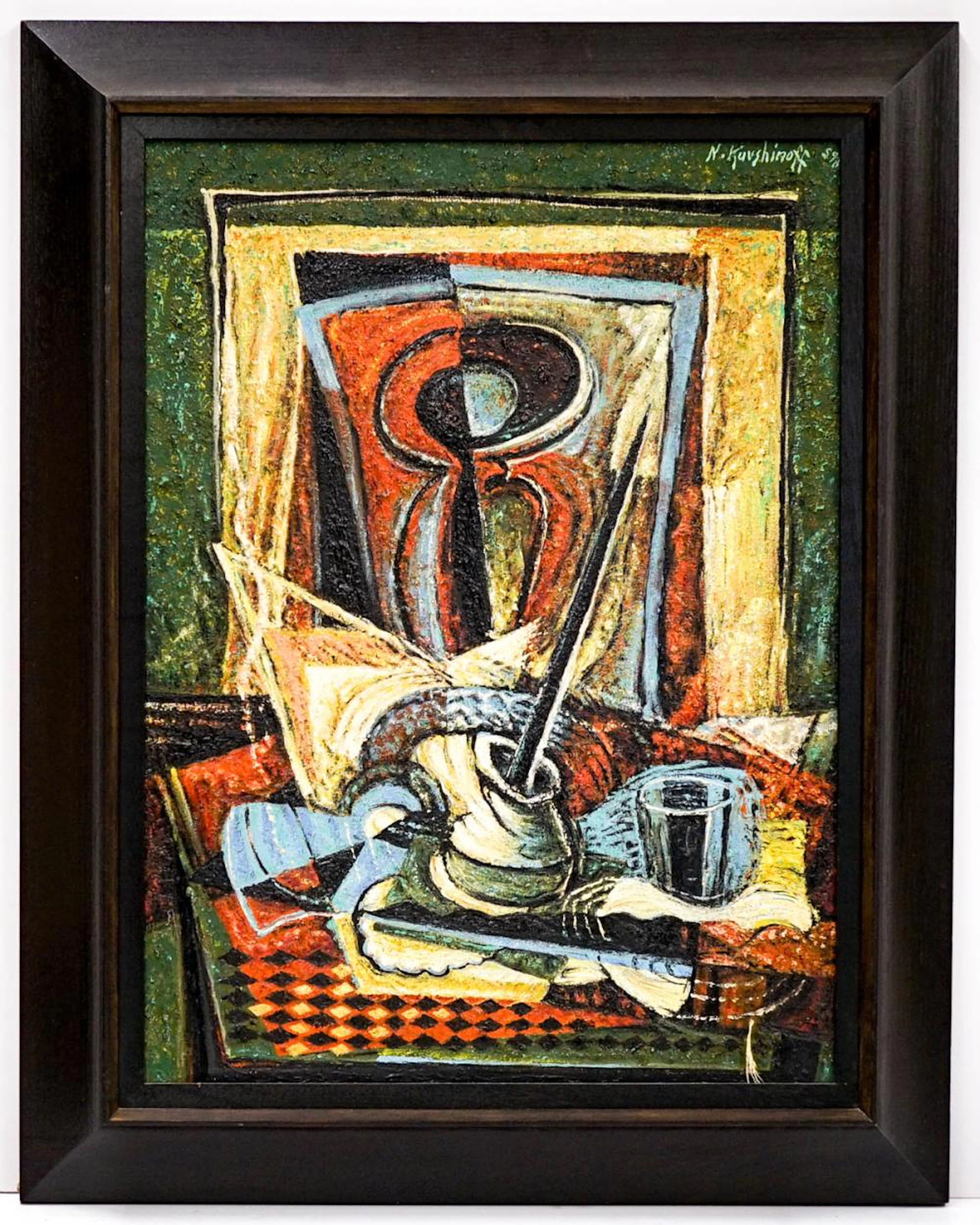 icolai Kuvshinoff (1899-1997) Oil Painting
