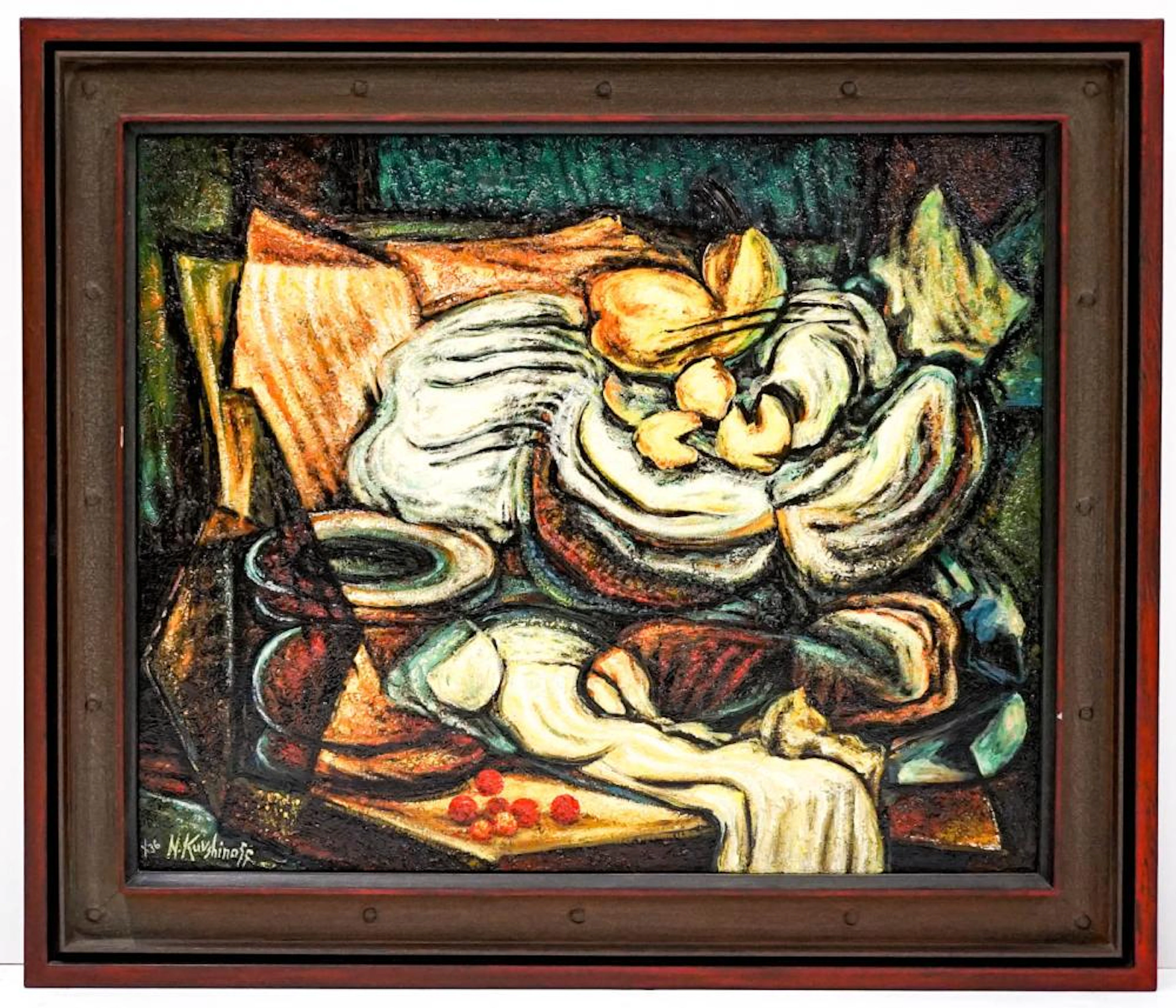 icolai Kuvshinoff (1899-1997) Oil Painting