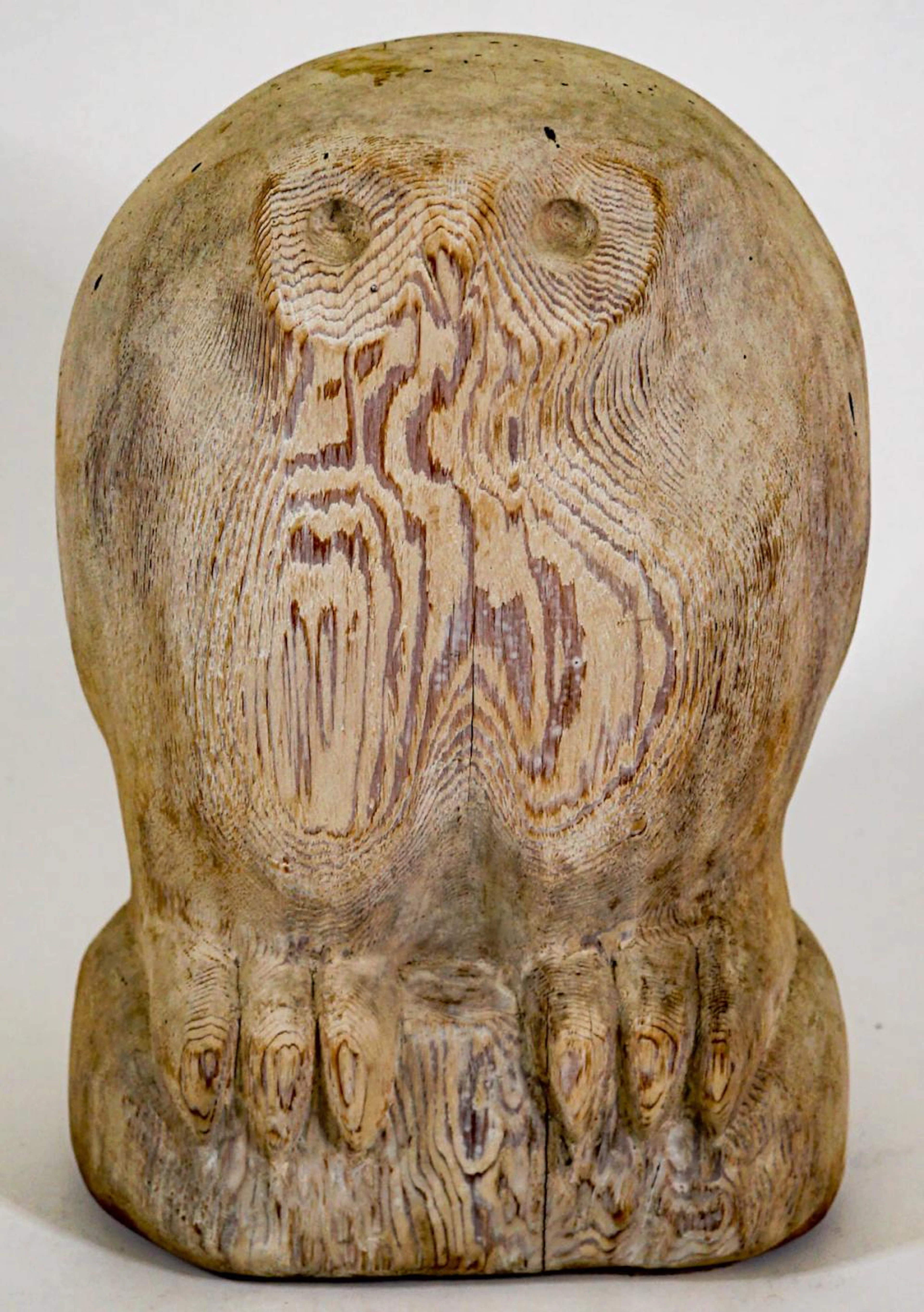 Wood Carved Owl