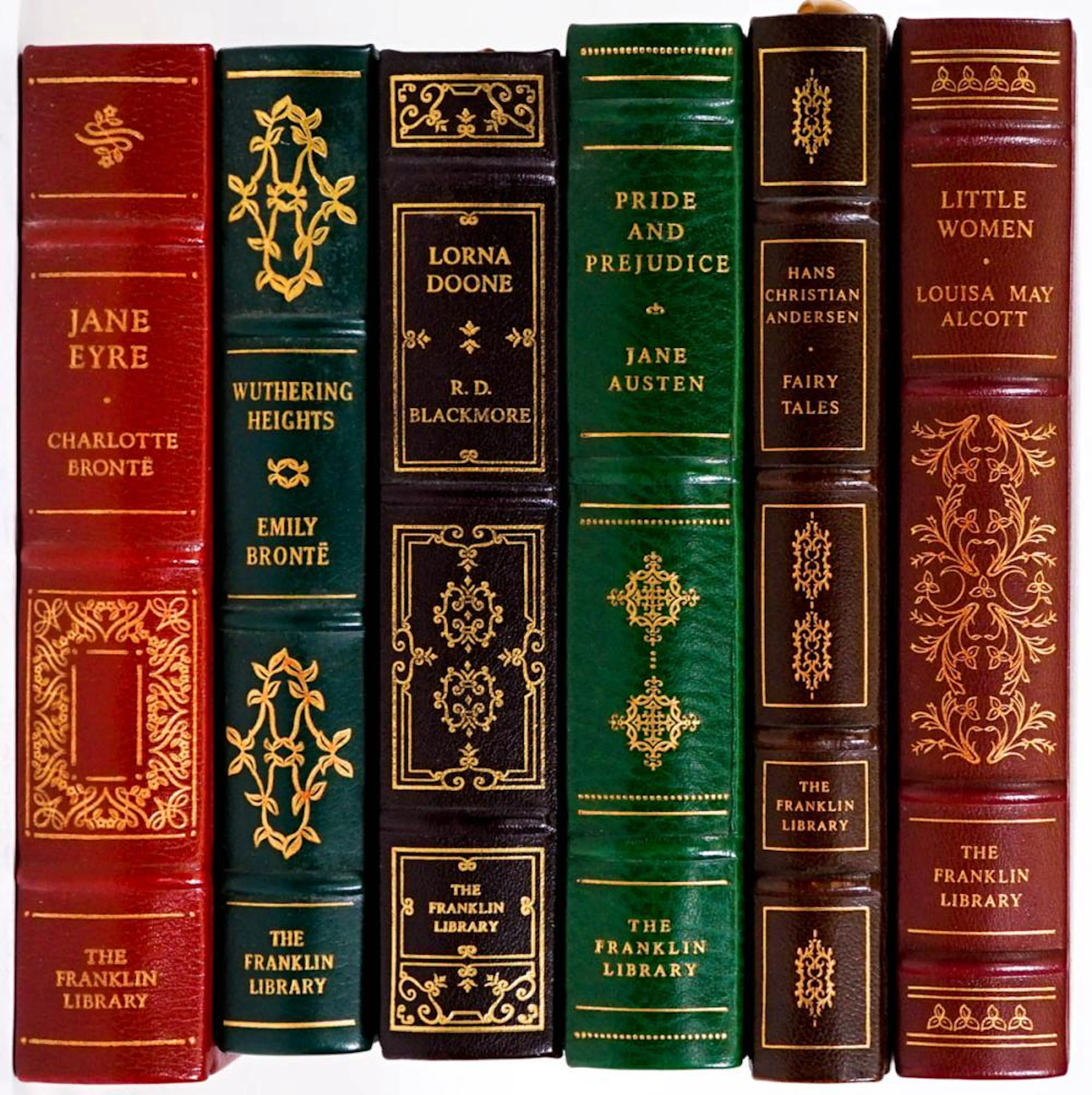Franklin Library (6) Ltd Ed Books [Classic]