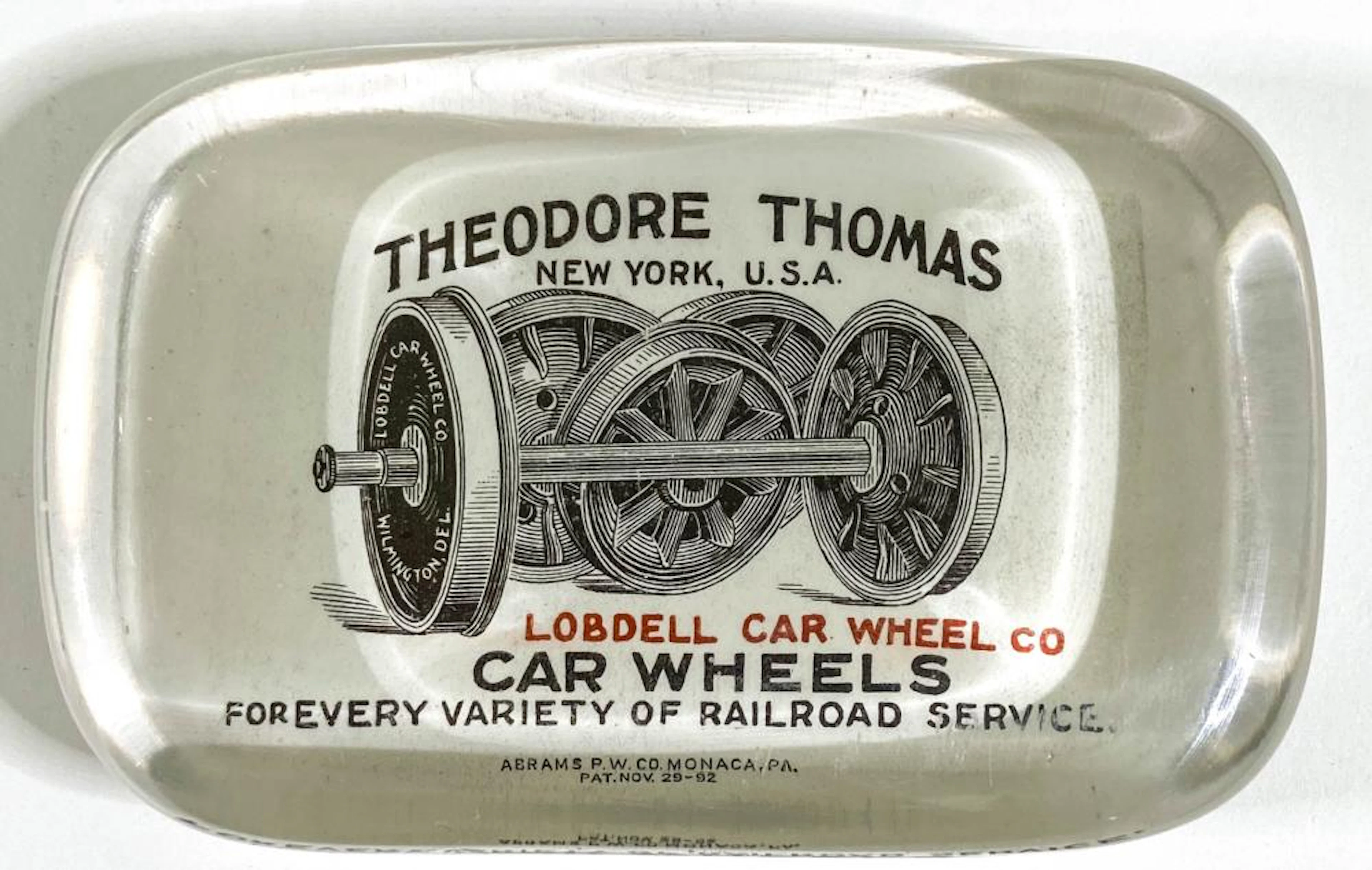 [Railroadiana] Lobdell Railroad Car Wheels