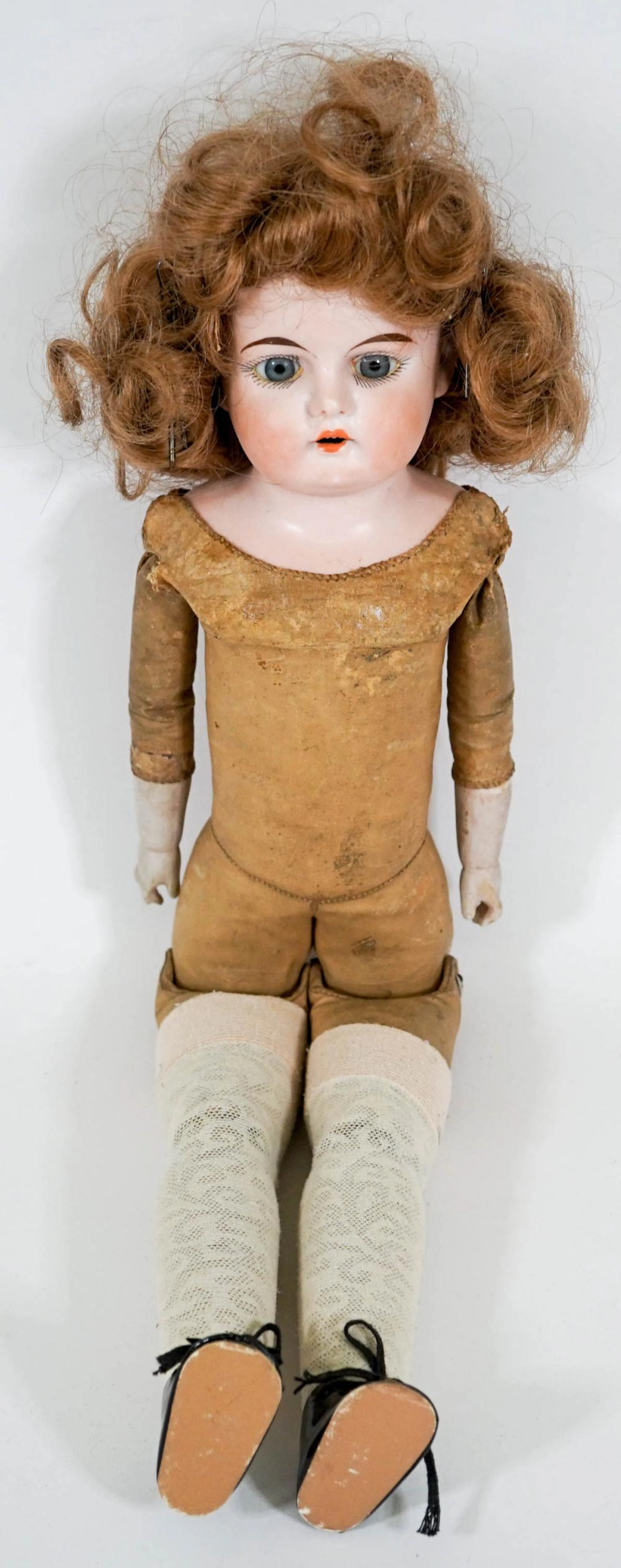 Bisque 19 Inch Doll Marked 4/0A