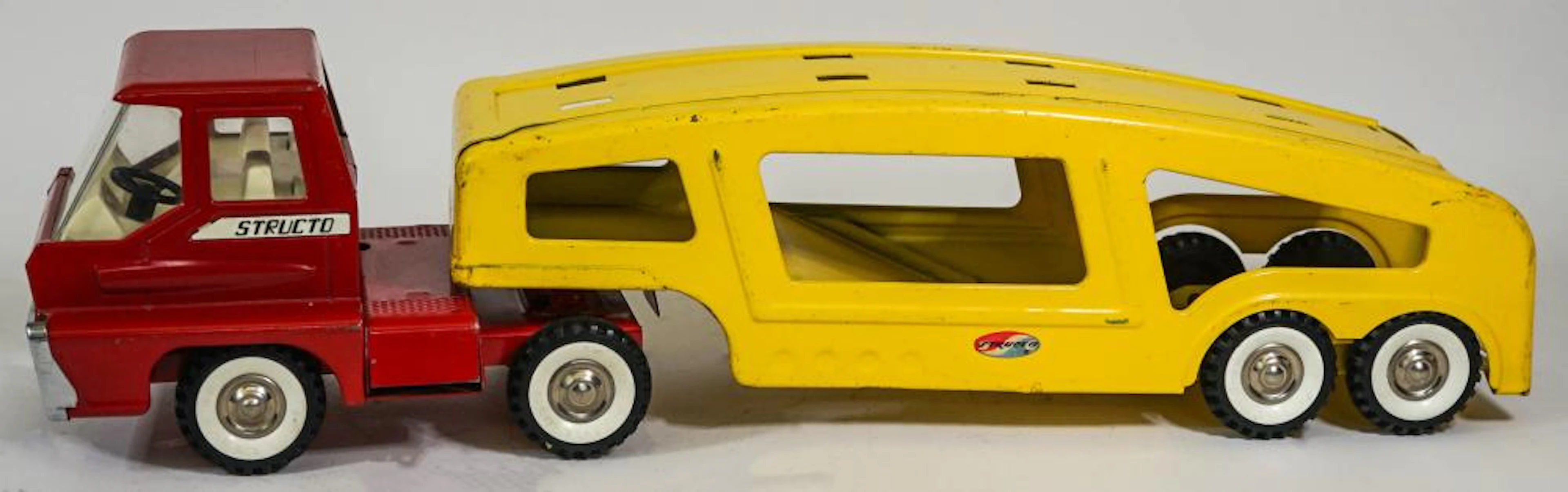 Vintage Structo Turbine and Trailer Toys