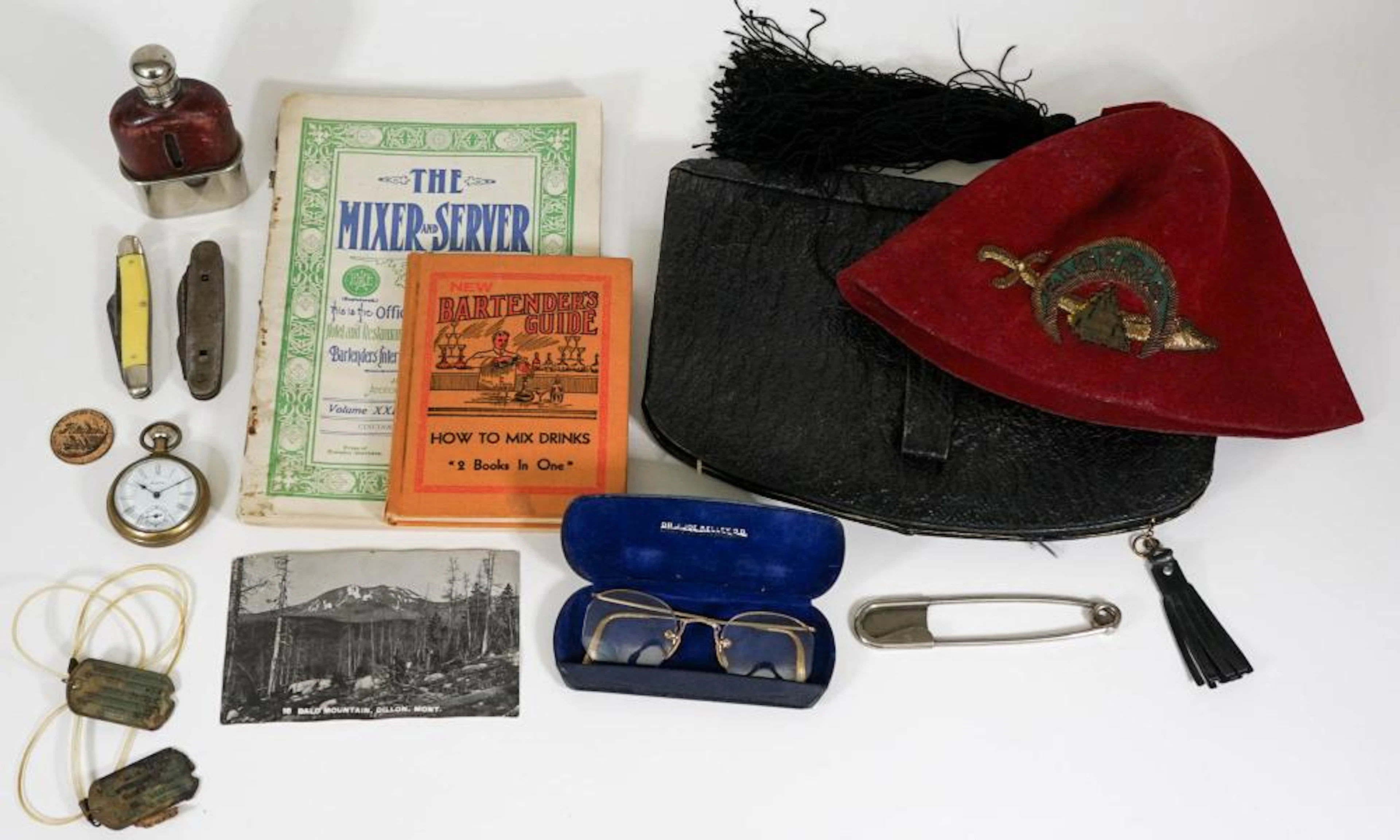 1914 Bartender's Guide and More Collectibles