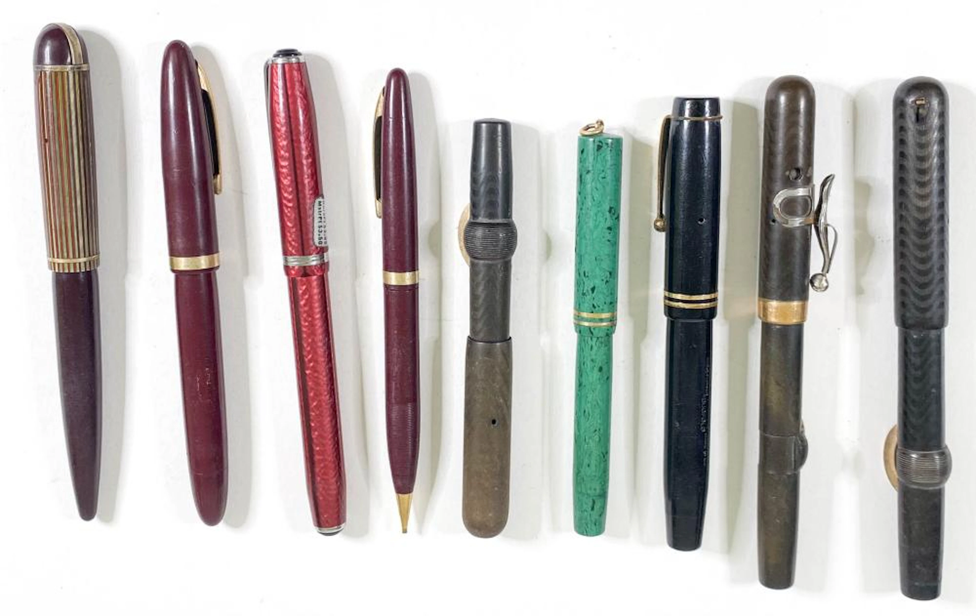 (9) Vintage Fountain Pens