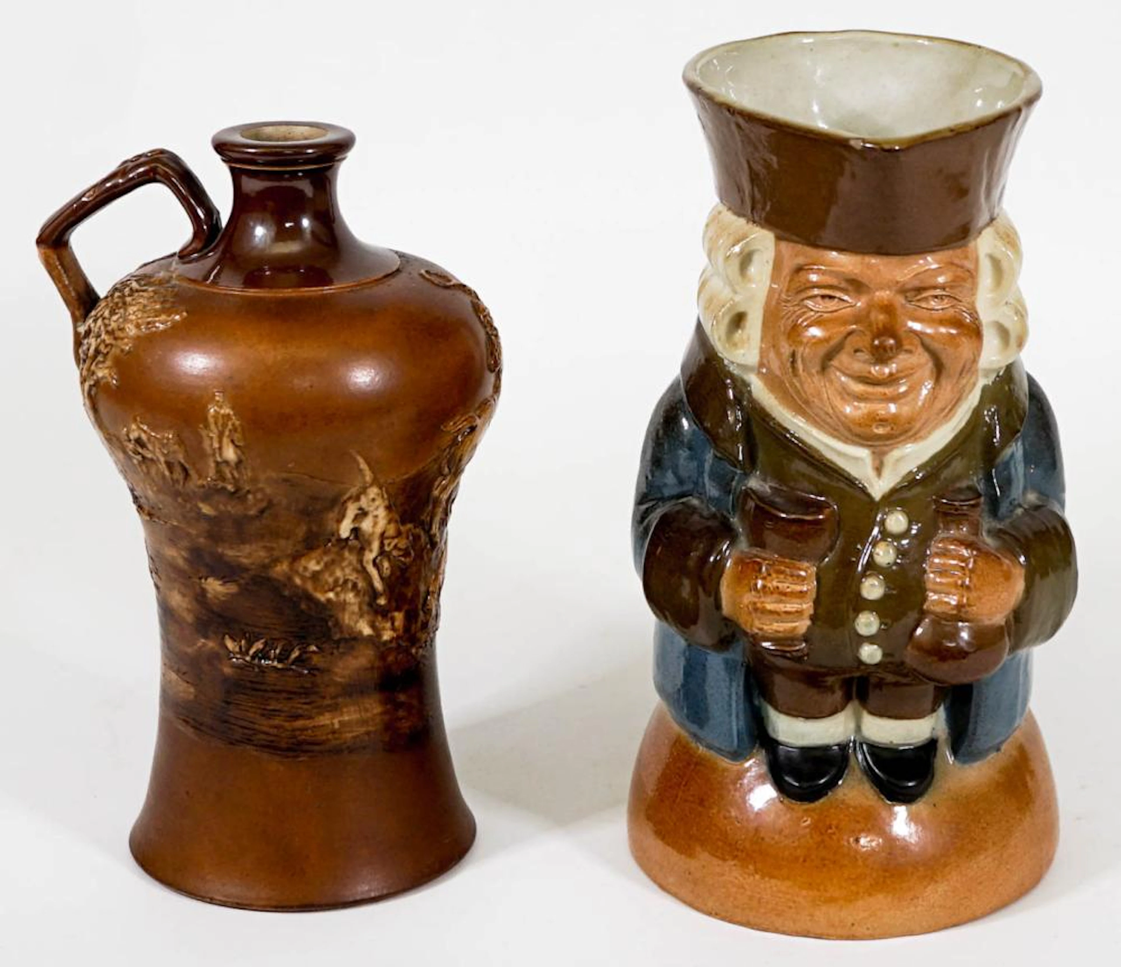 Antique Royal Doulton Pitcher & Decanter
