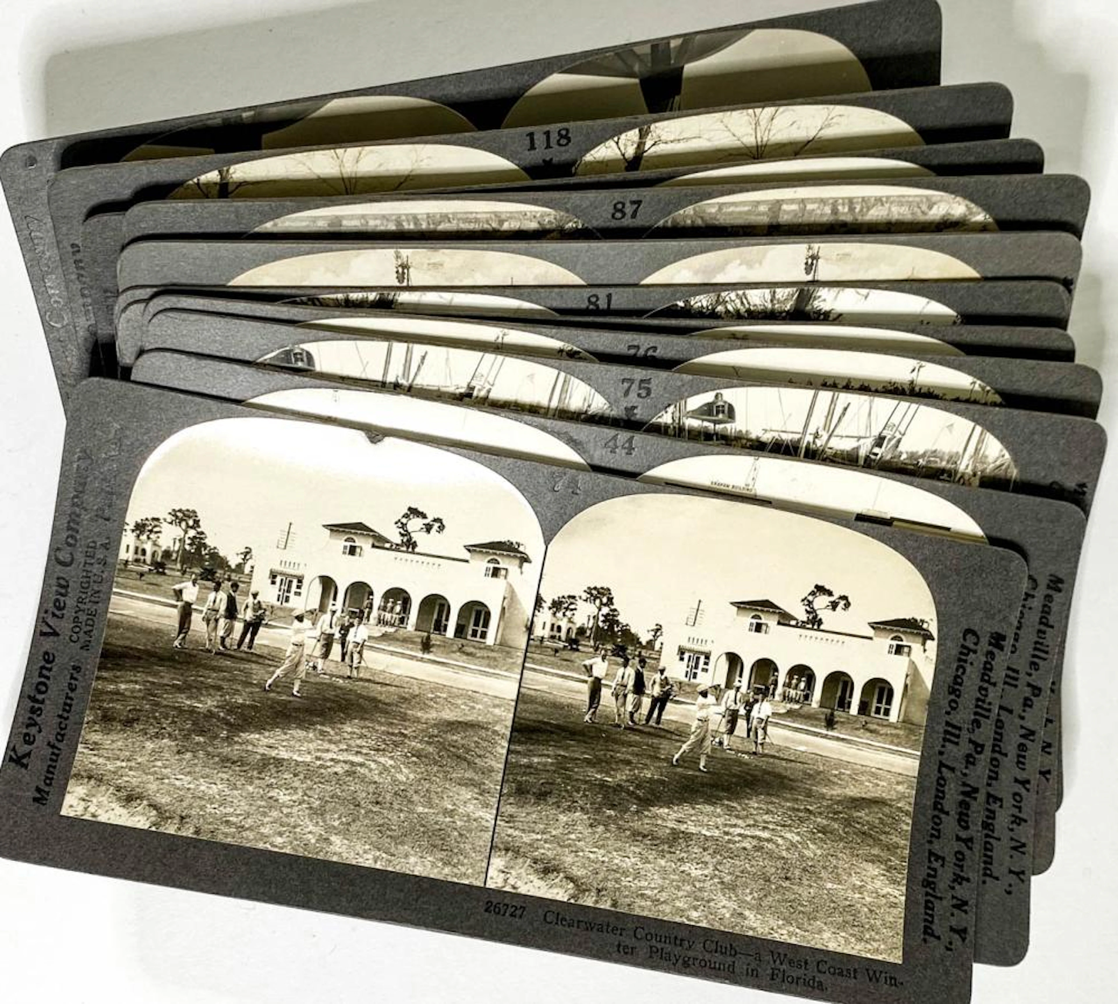 Florida & Western U.S. Antique Stereoviews (11)