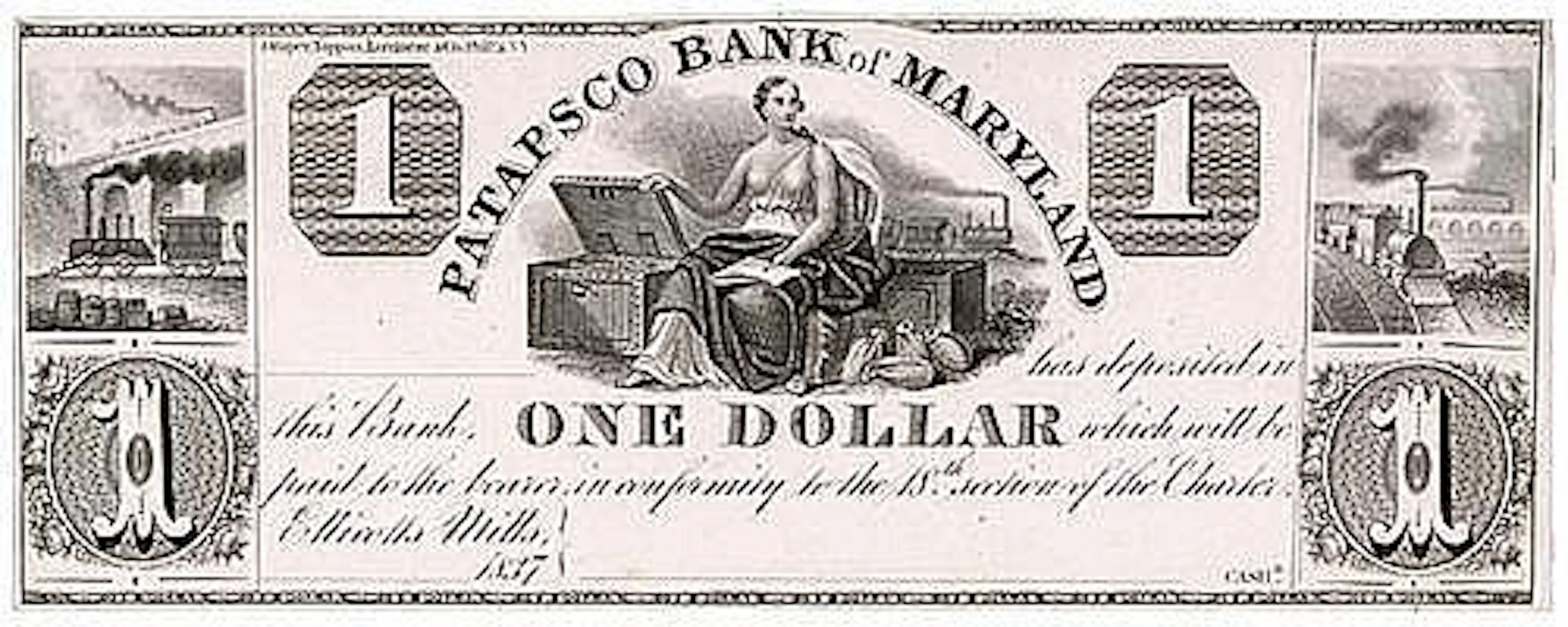 Patapsco Bank of Maryland, Ellicott Mills,