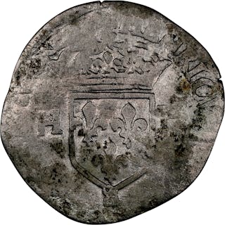 Edict of 1640 Counterstamped Douzain. Host Coin: France, Henri IV
