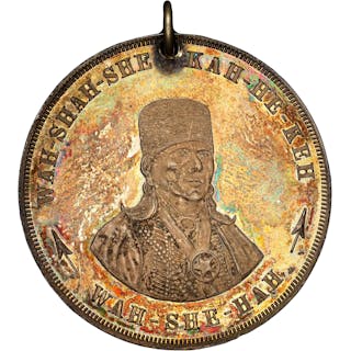 1911 Edward Knox Elder Medal for Osage Chief Wa-She-Ha (Bacon Rind).