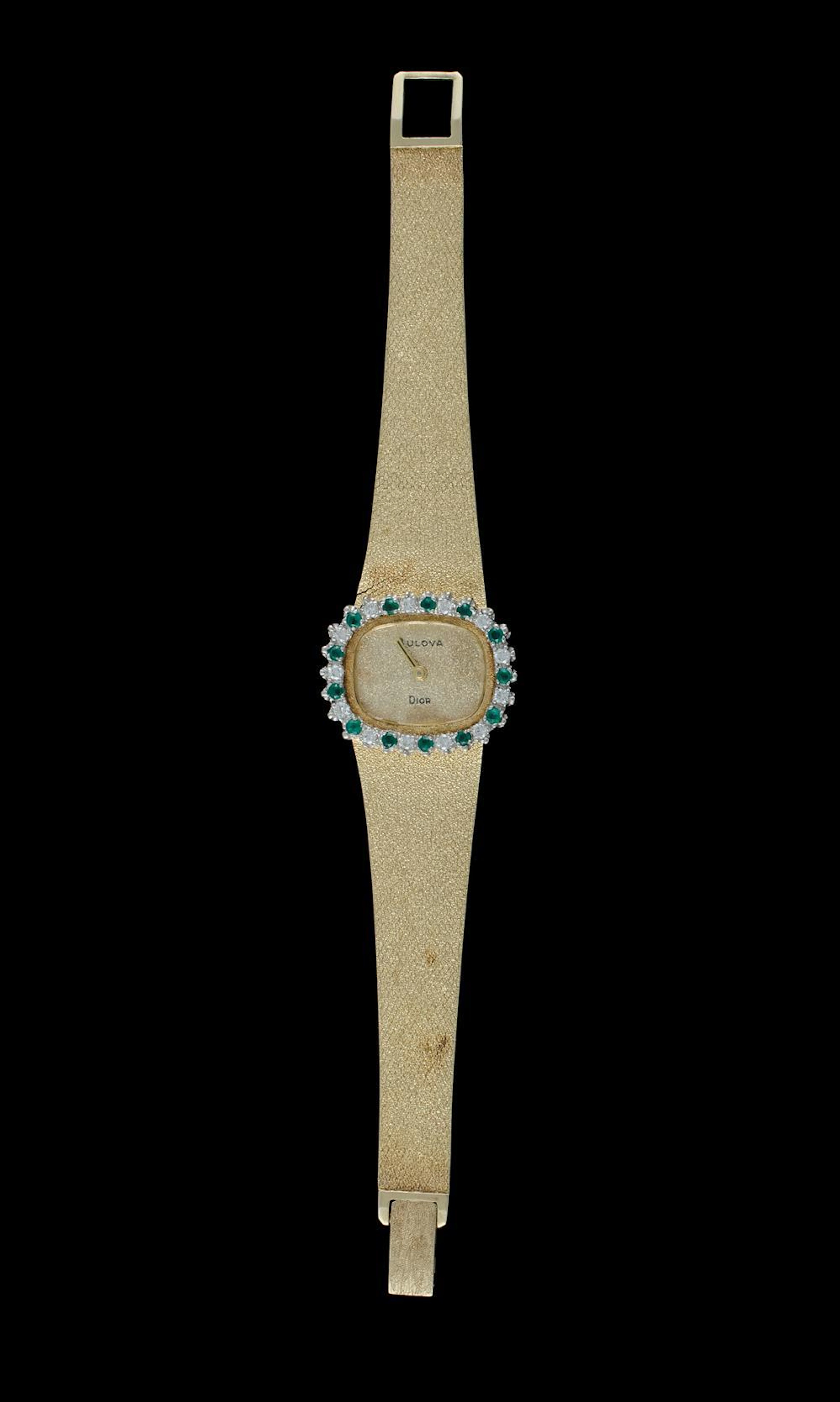 Bulova Dior 14ct Yellow Gold Ladies Watch