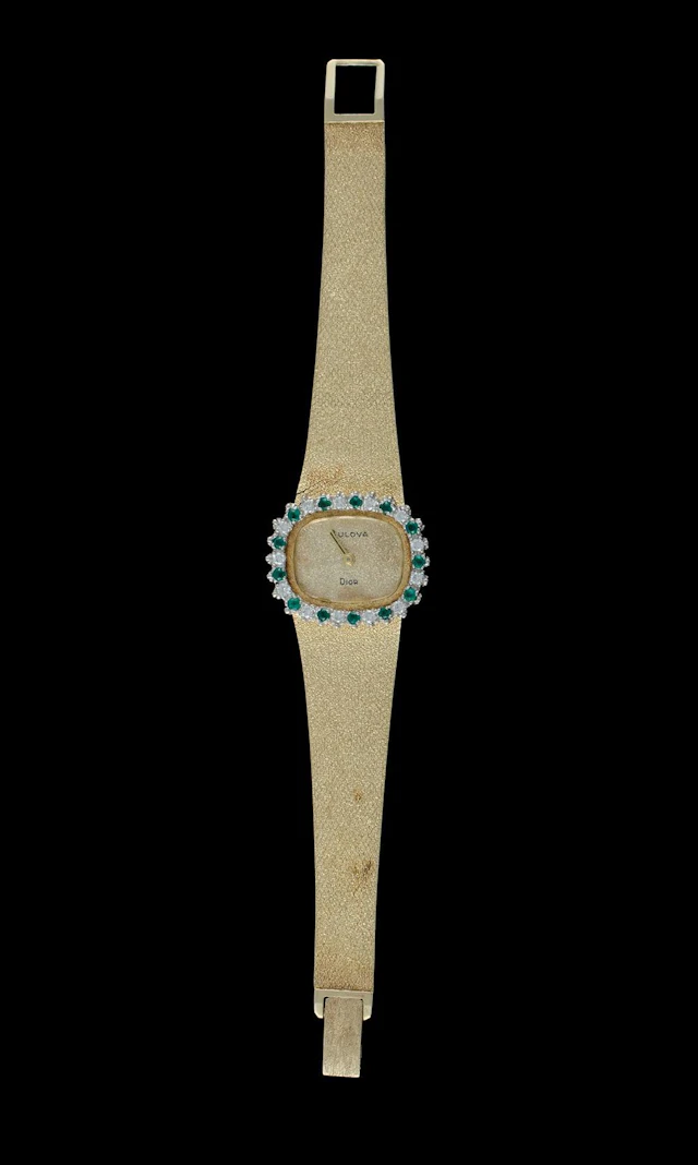 Bulova Dior 14ct Yellow Gold Ladies Watch