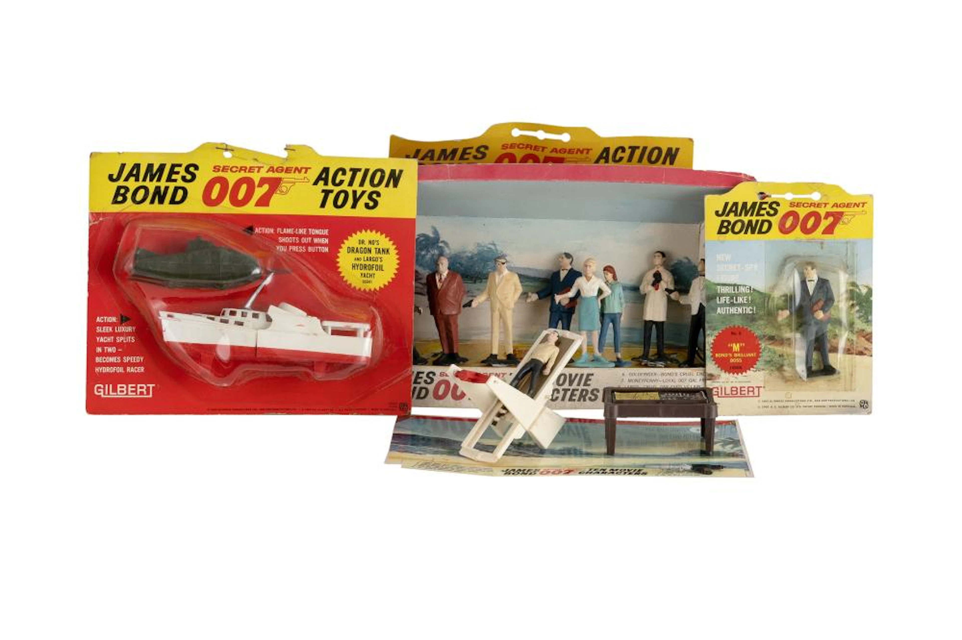 Gilbert James Bond Action Toys