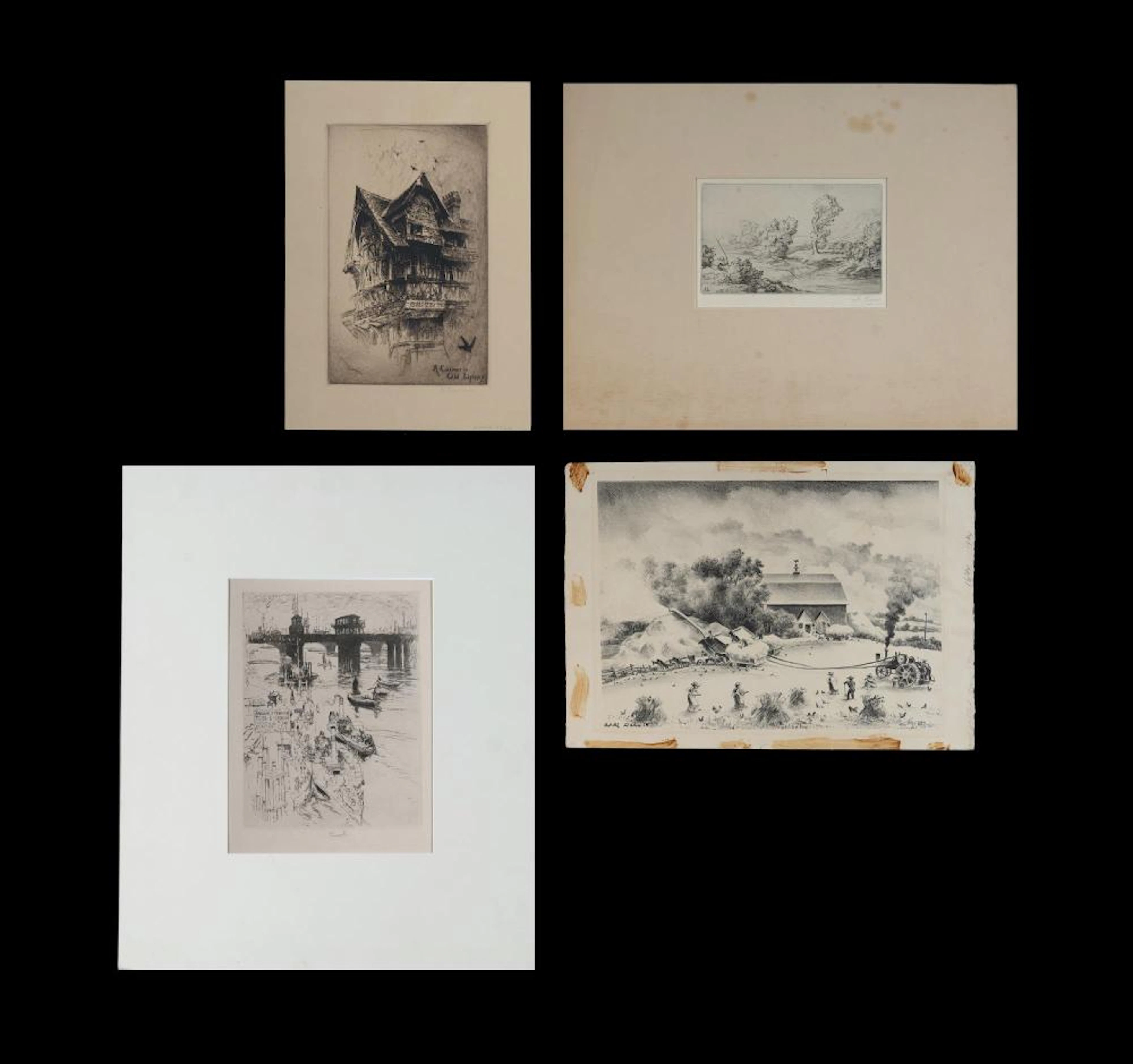 Four Various Prints
