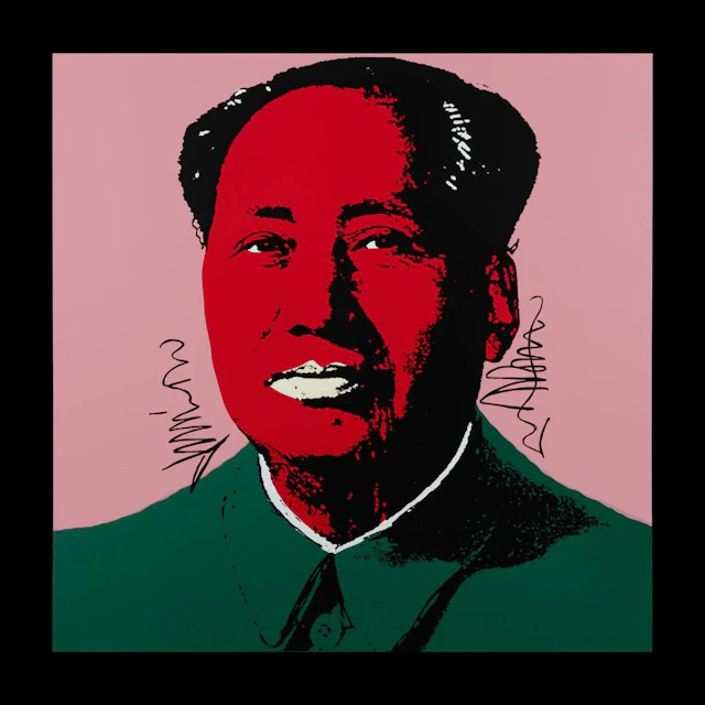 After WARHOL Andy/Sunday B Morning , Mao, S/Print, 91x91cm
