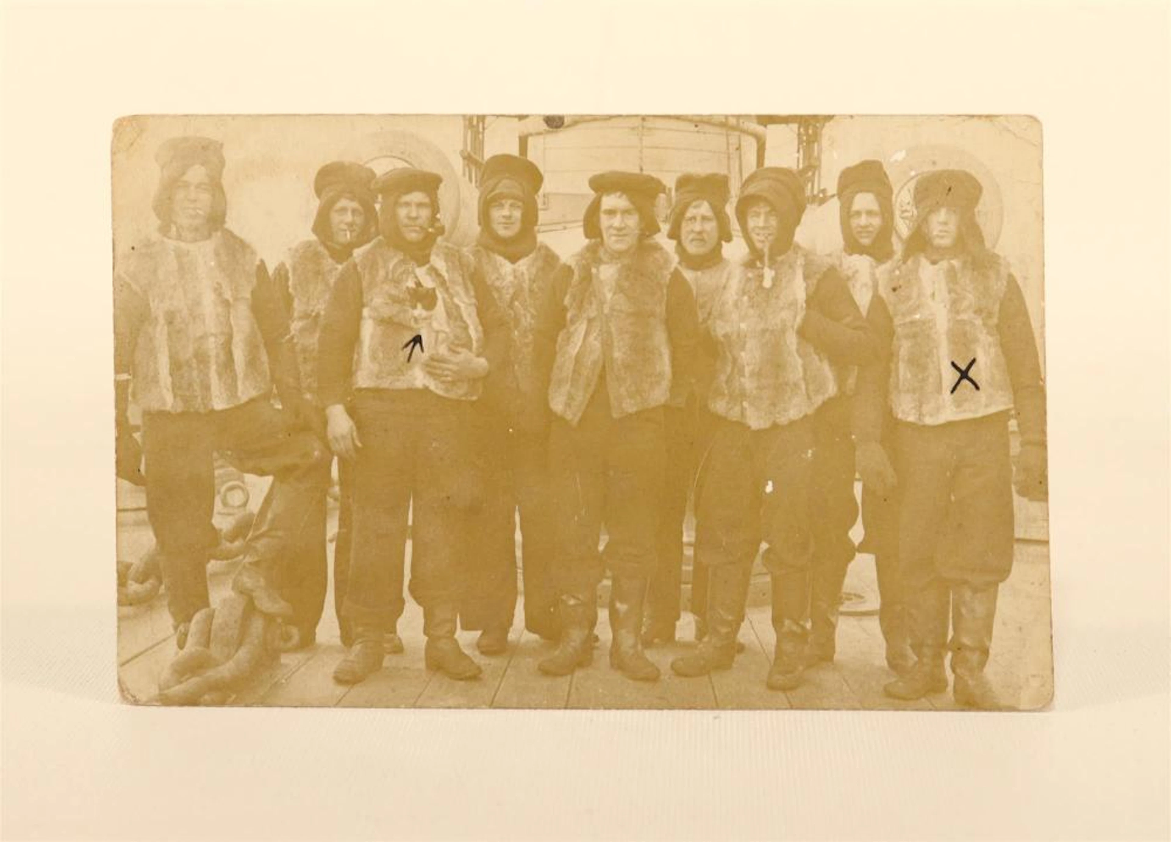 H.M.A.S. AUSTRALIA Captured German Cat Photo