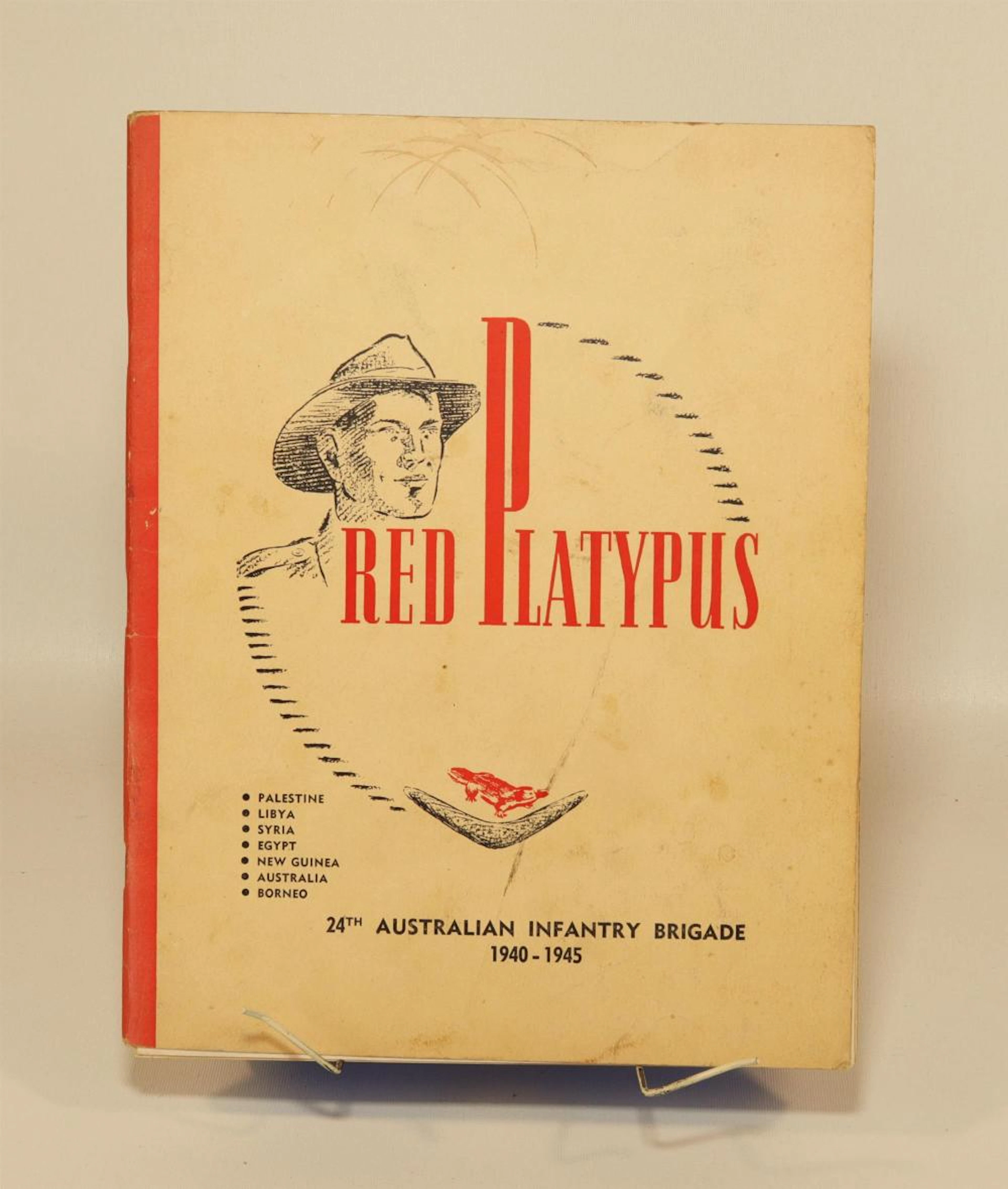 WWII 24th Australian Infantry Brigade - RED PLATYPUS