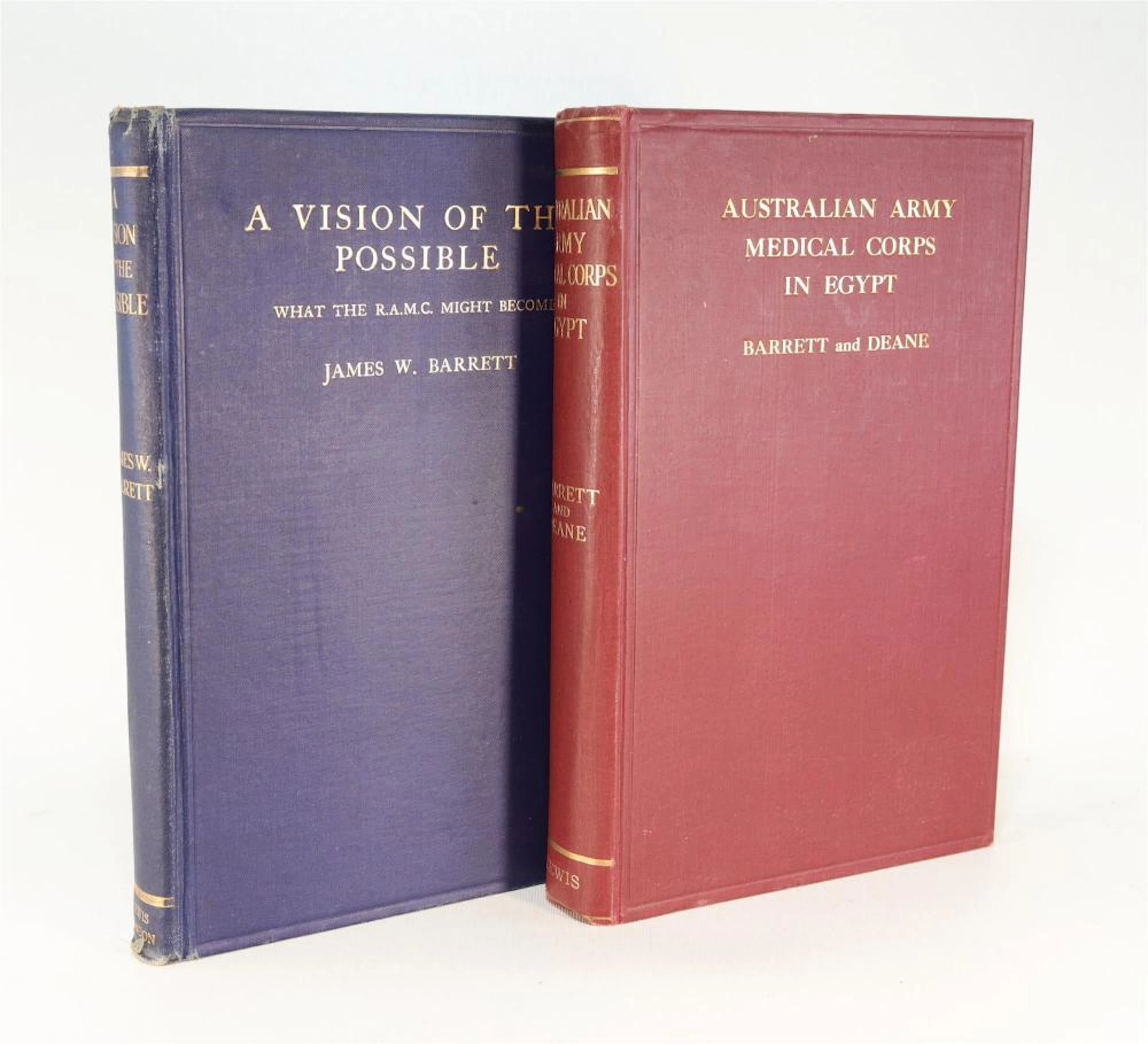 WWI ANZAC MEDICAL ACCOUNT