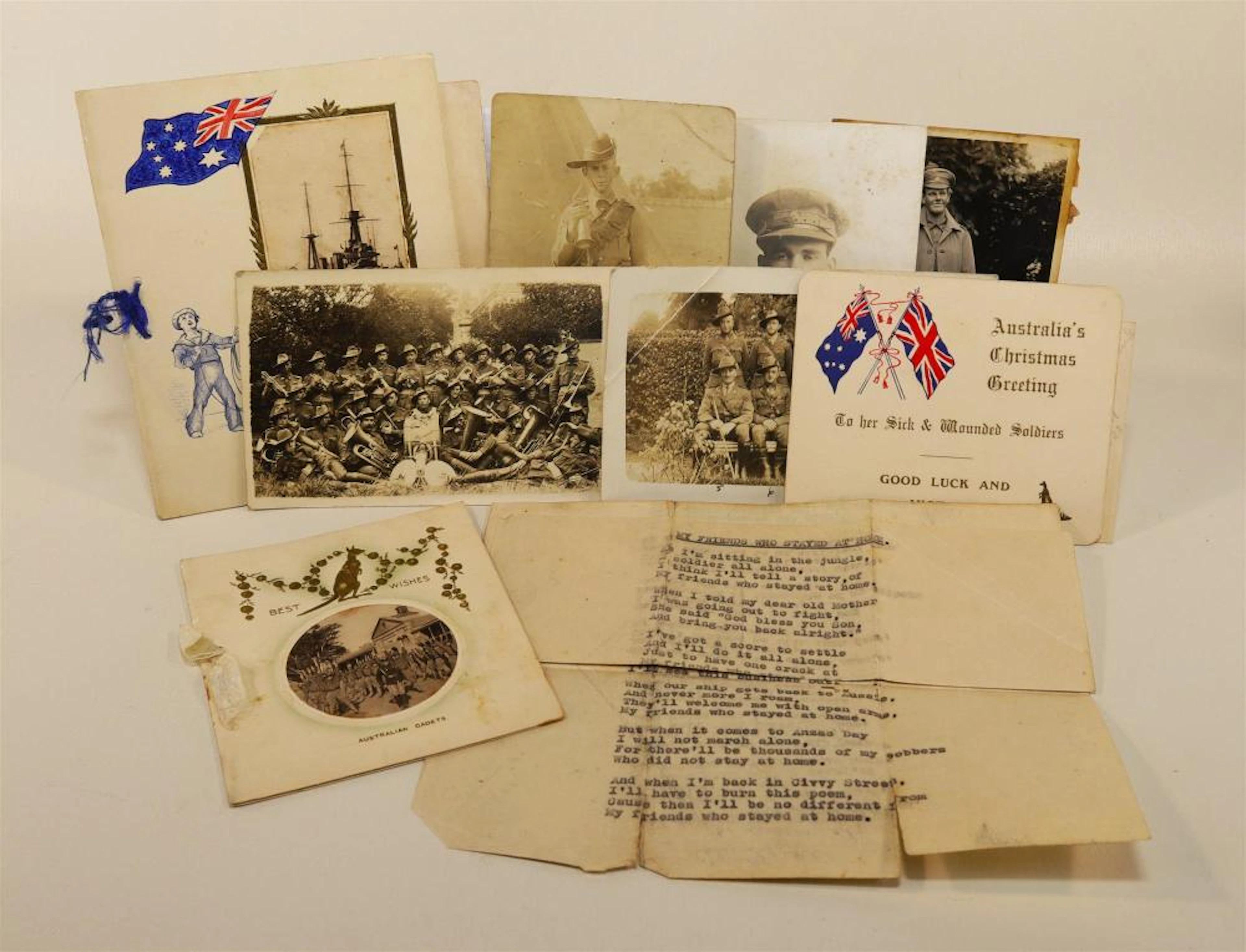 WWI ANZAC EPHEMERA