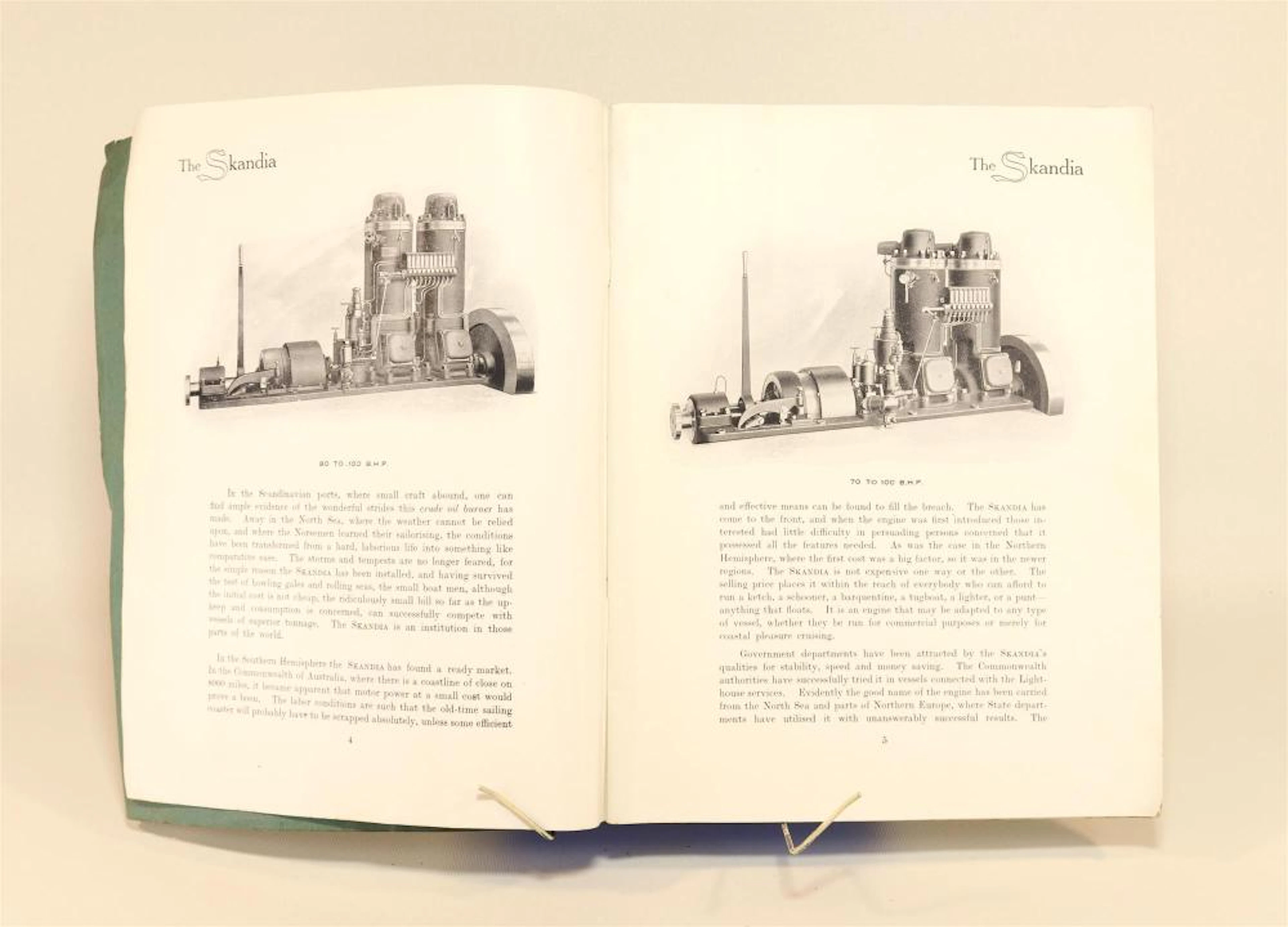 Australian SKANDIA ENGINE CATALOGUE circa 1920