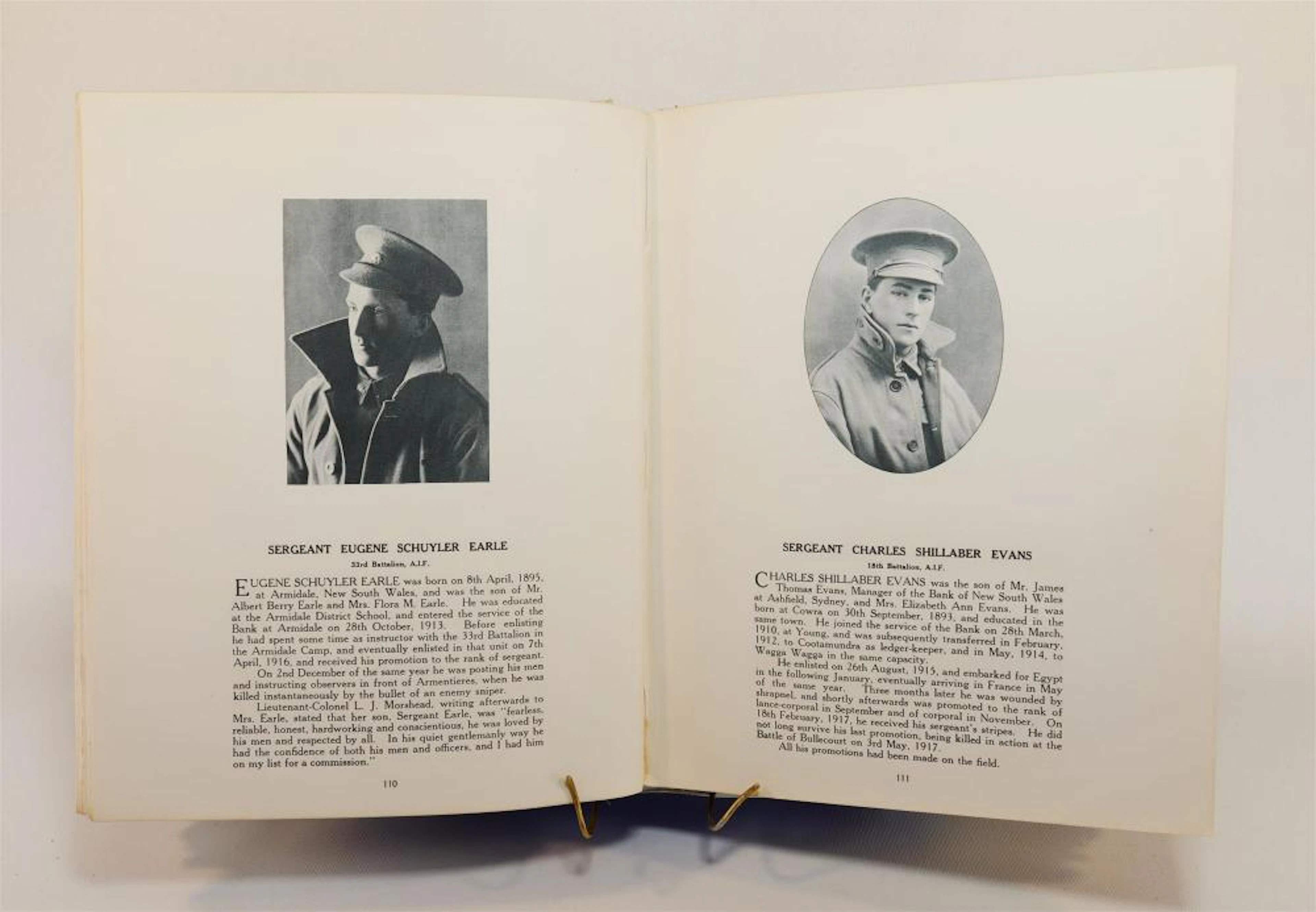 WWI ROLL of HONOUR - Bank of New South Wales