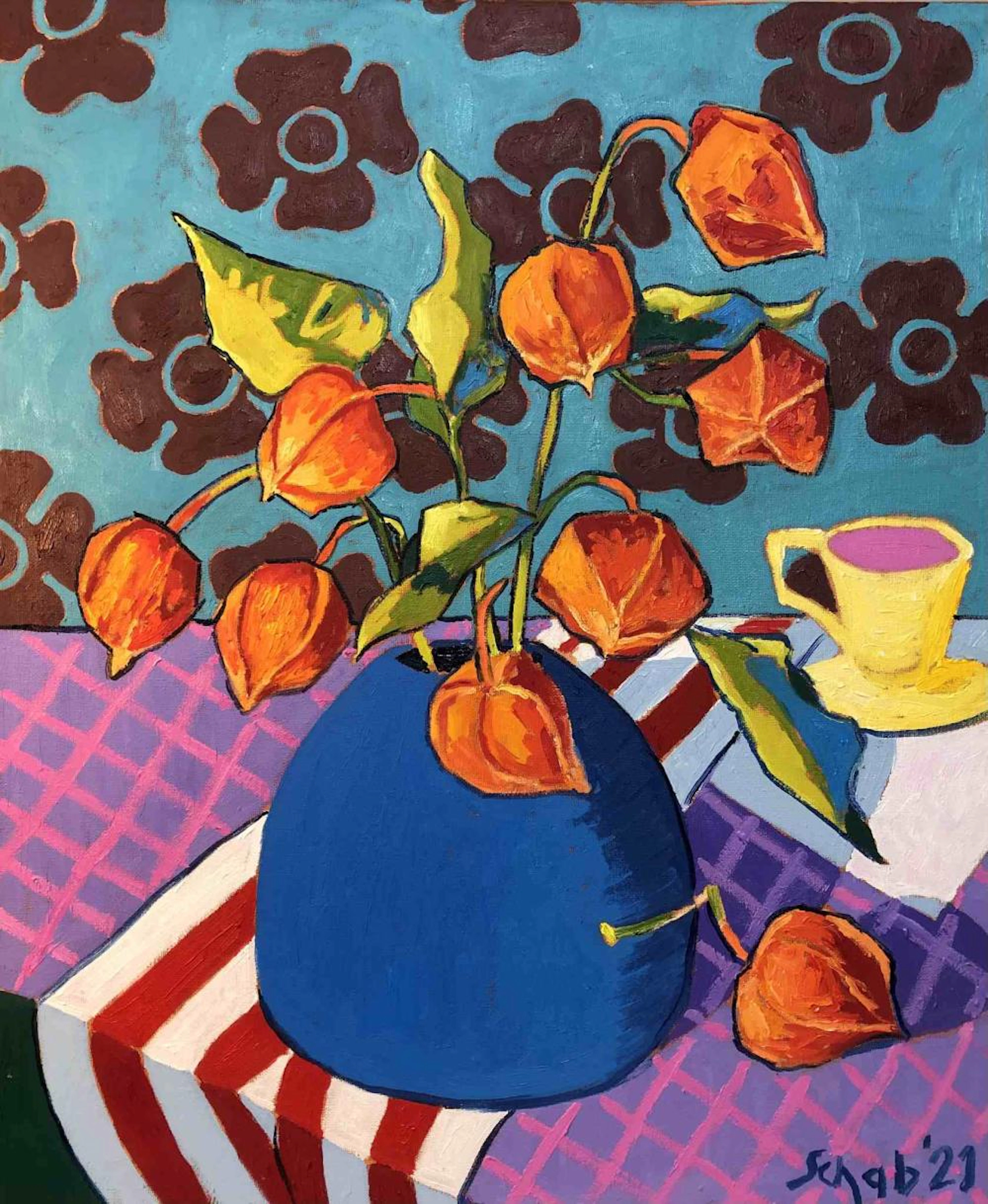 David Schab, Chinese Lanterns, 2021