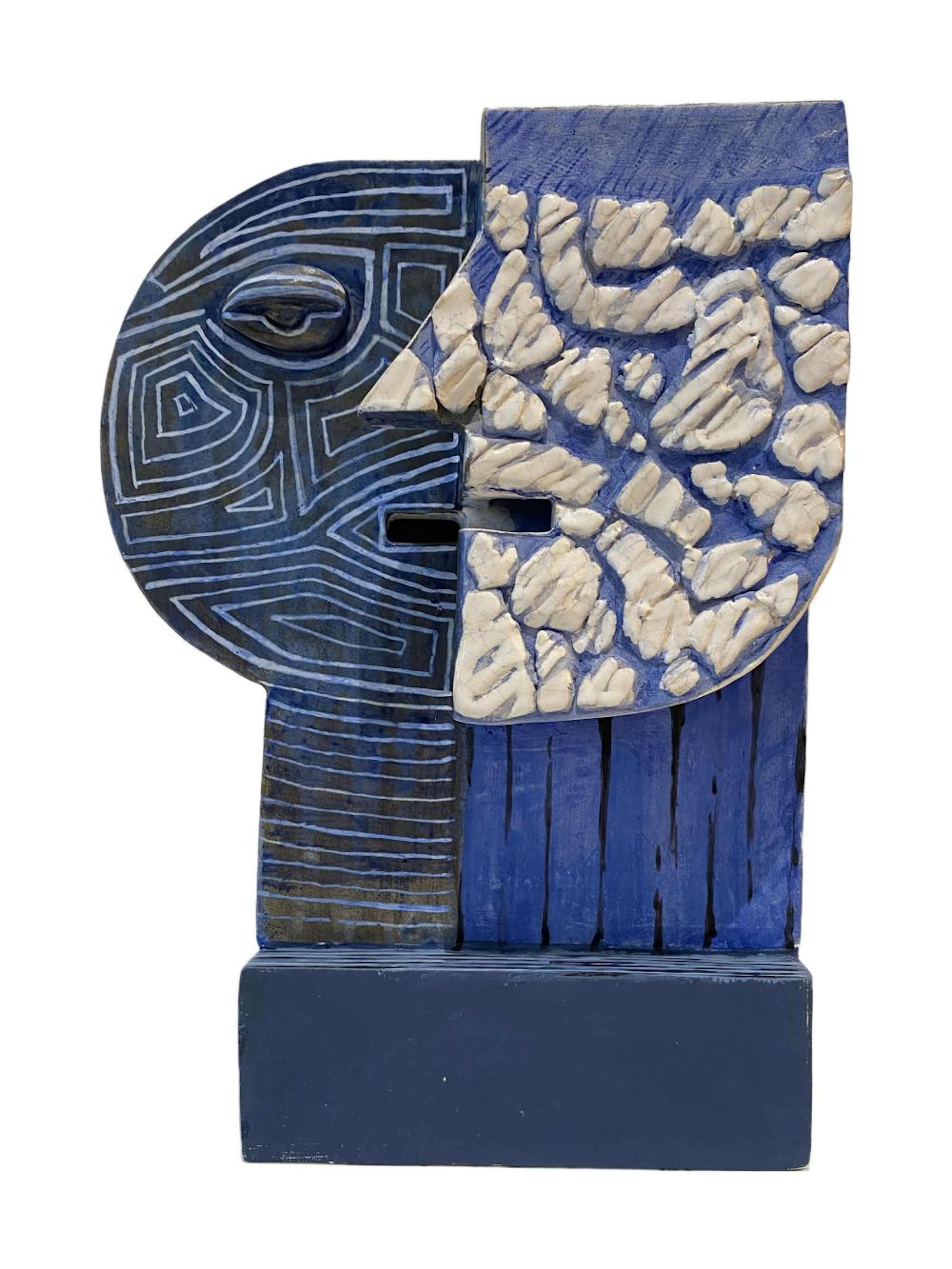 Maria Kostrzewska-Baron, Cubism Heads, 2022