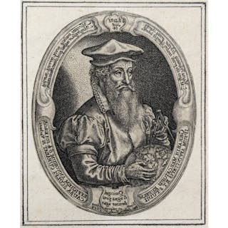 De Passe. Portraits. To include: Gerard Mercator, Nicolaus Paschasius