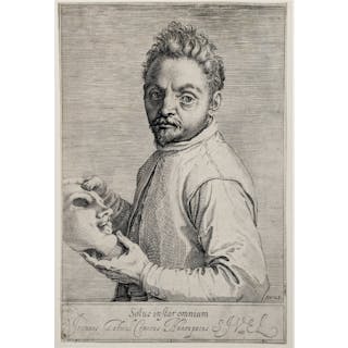 Agostino Carracci. Portrait of Giovanni Gabrielli "Il Sivello". 3