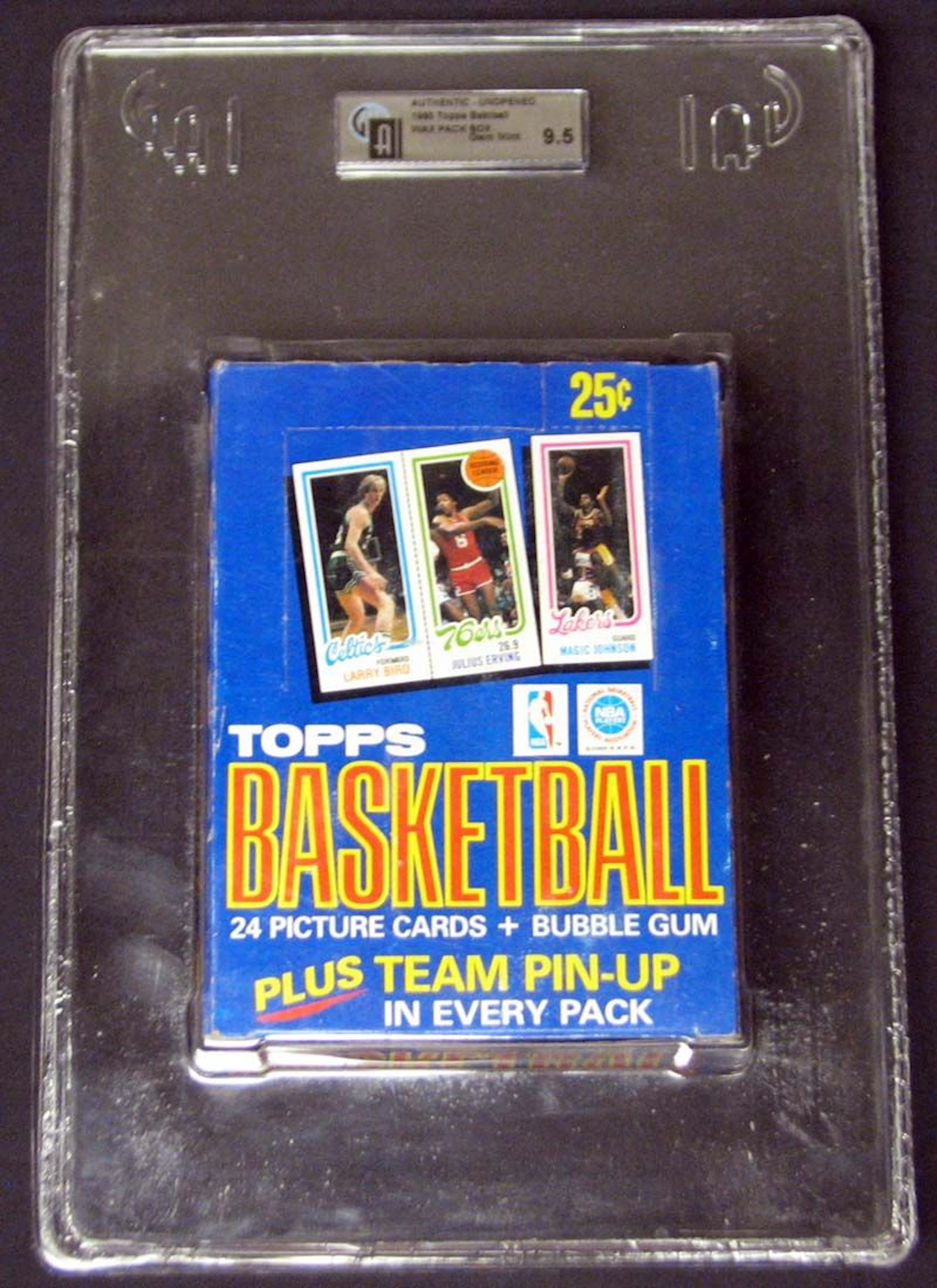 1980 Topps Basketball Unopened Wax Box GAI 9.5 GEM MINT
