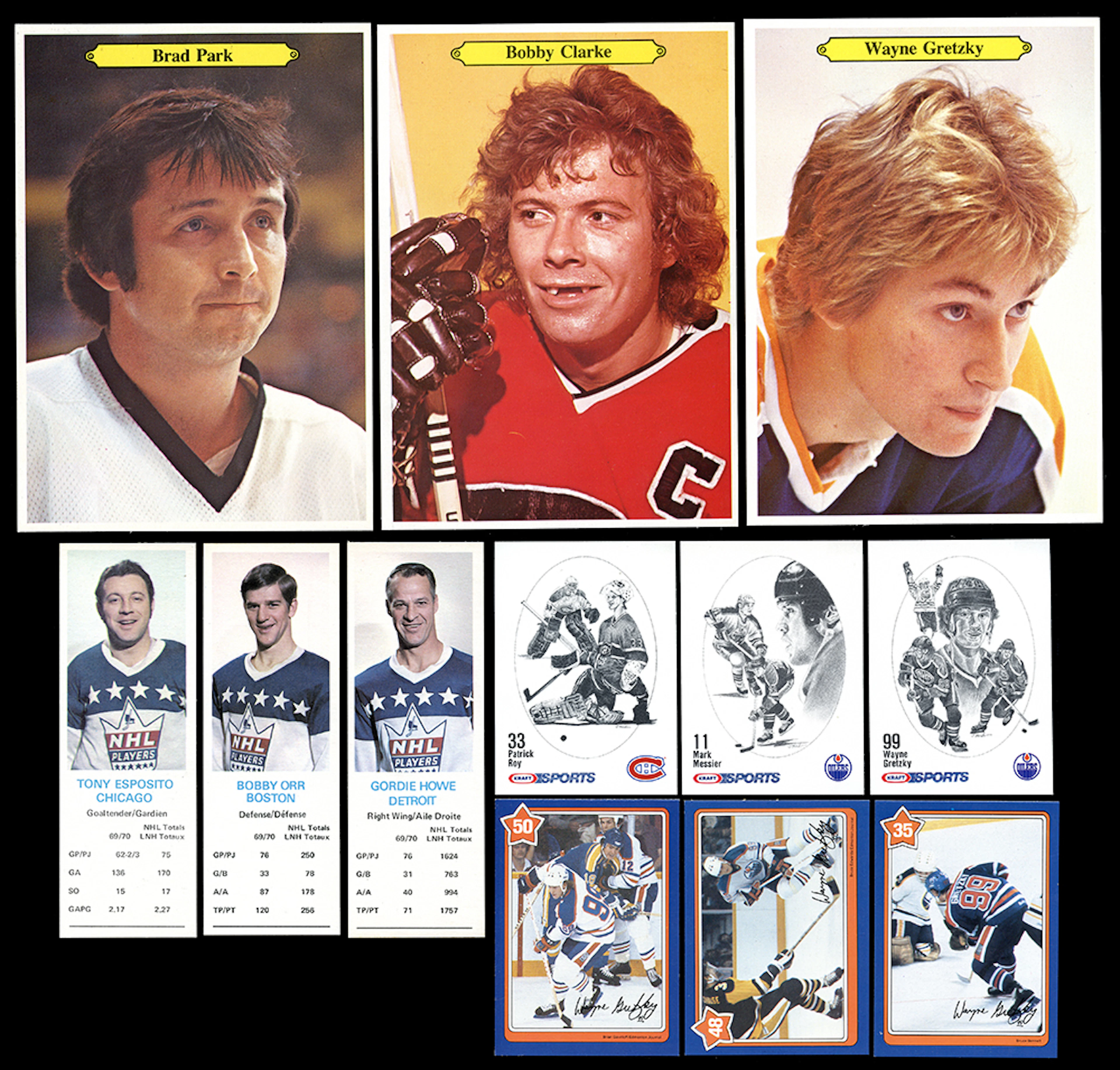 1970s - 80s Hockey Group of (4) Complete Sets