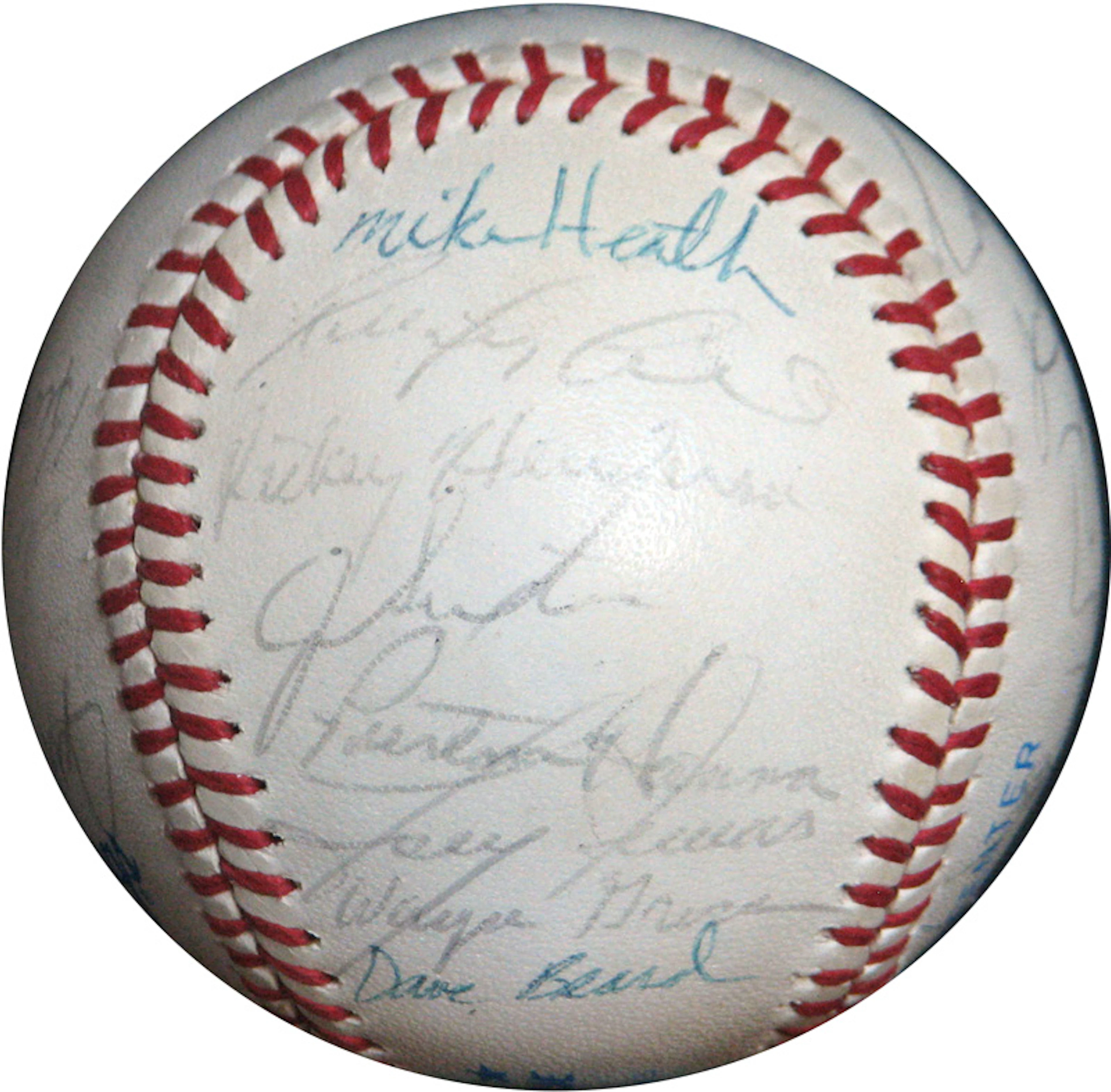 1982 Oakland Athletics Team-Signed OAL (MacPhail) Ball with (29) Signatures