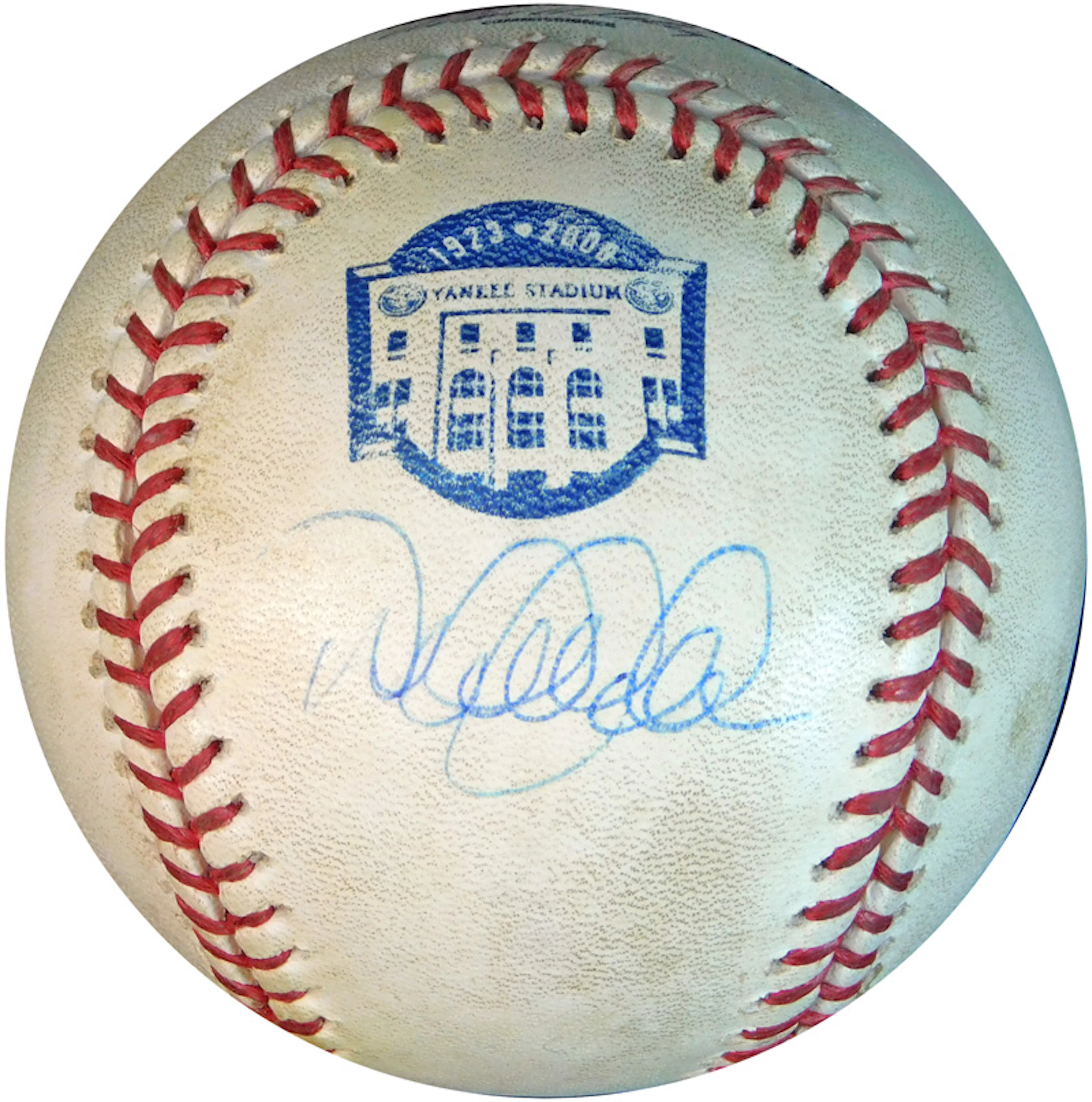 Derek Jeter New York Yankees Game-Used and Signed OML...