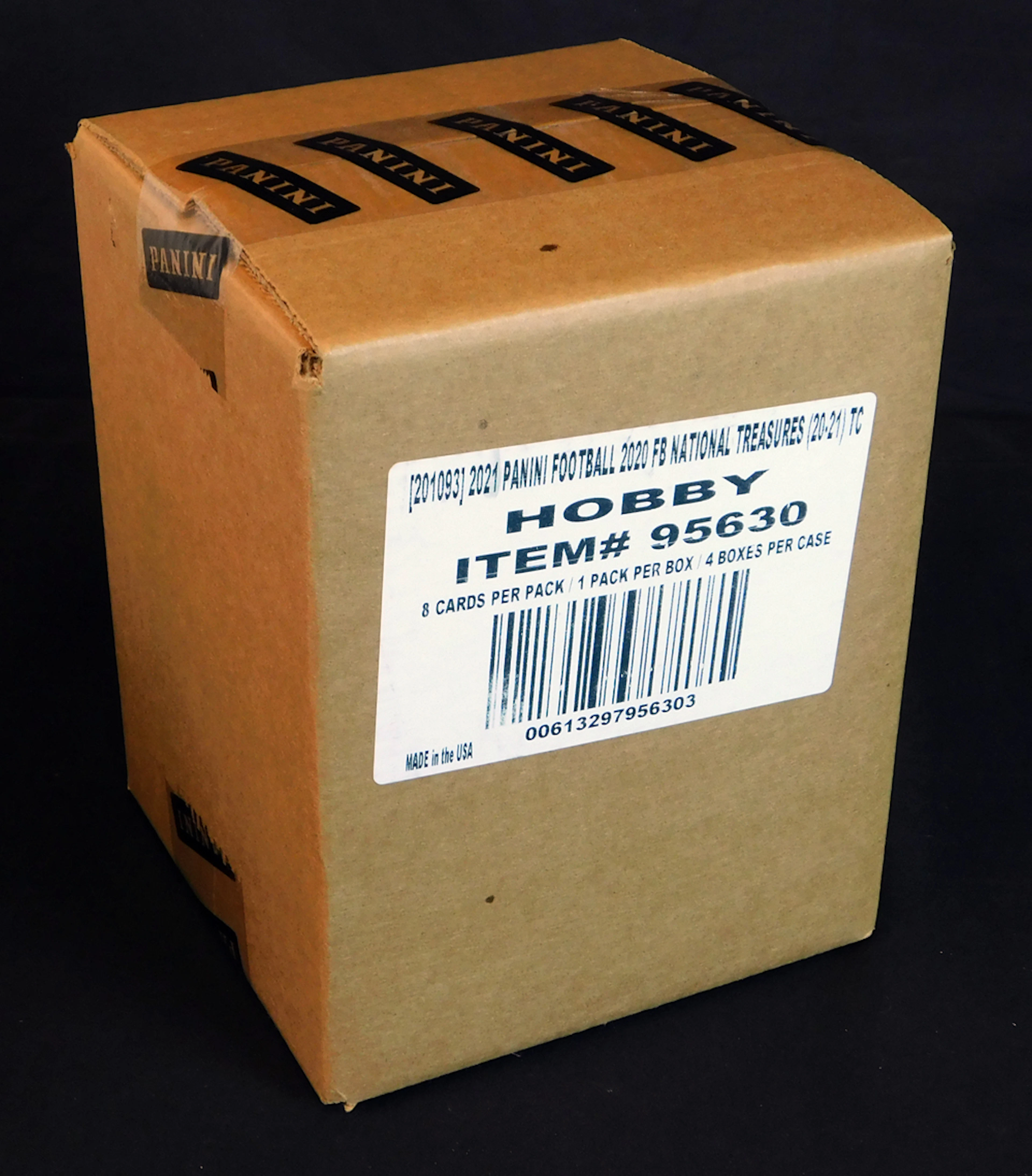 2020 Panini National Treasures Football Unopened Hobby Case