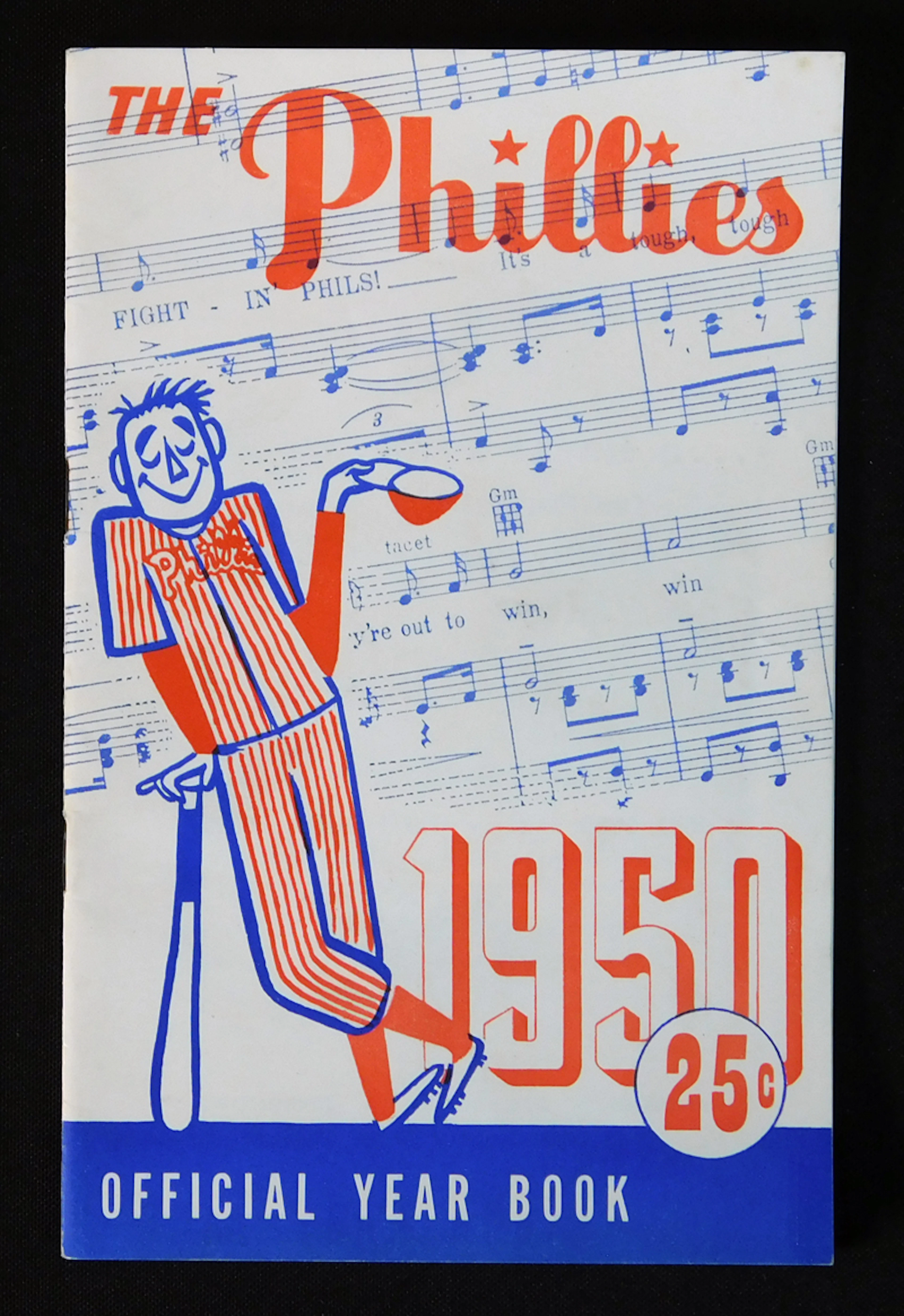 1950 Philadelphia Phillies NL Champions Official Yearbook