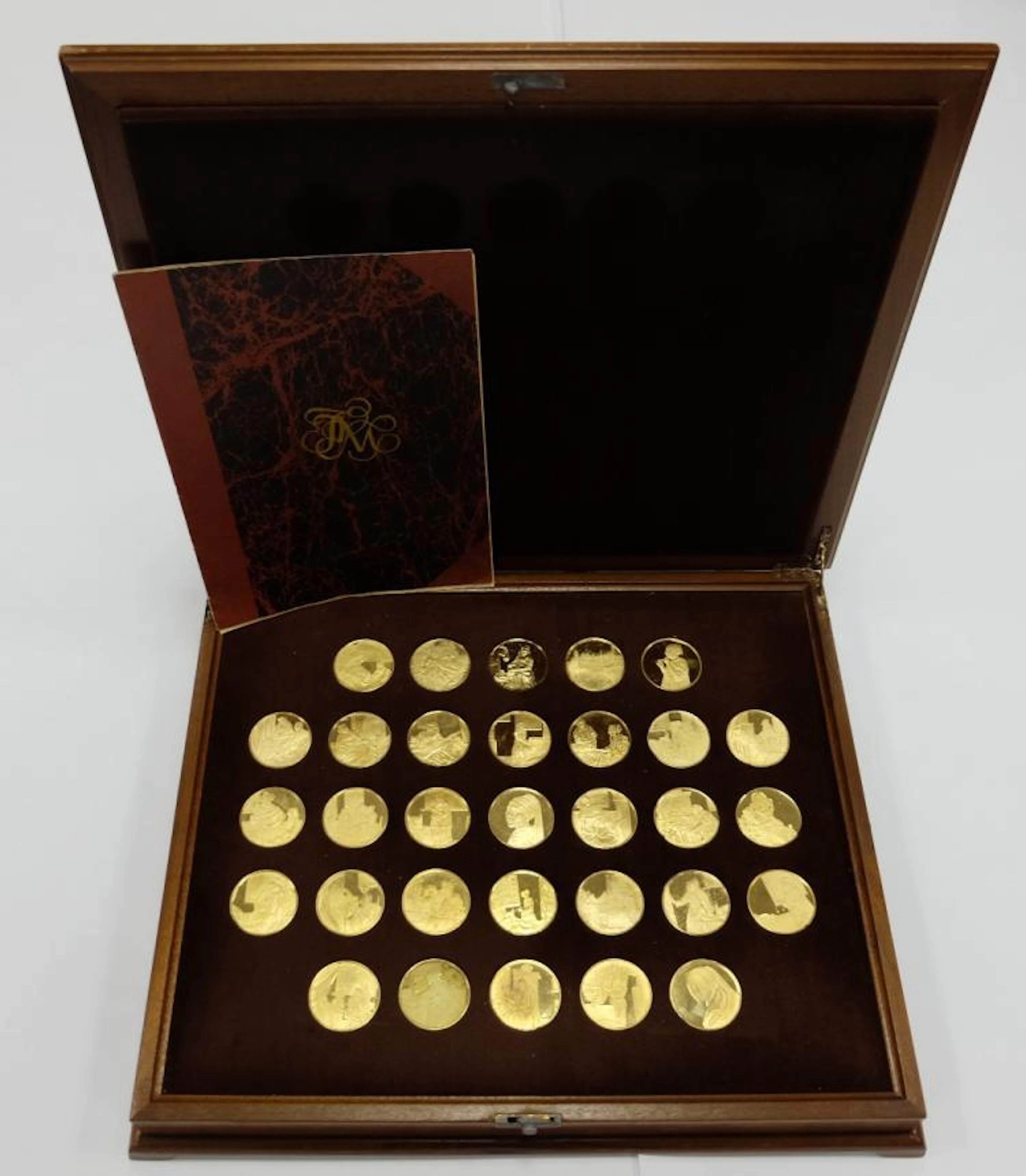 A collection of proof medals The Complete works of Vermeer