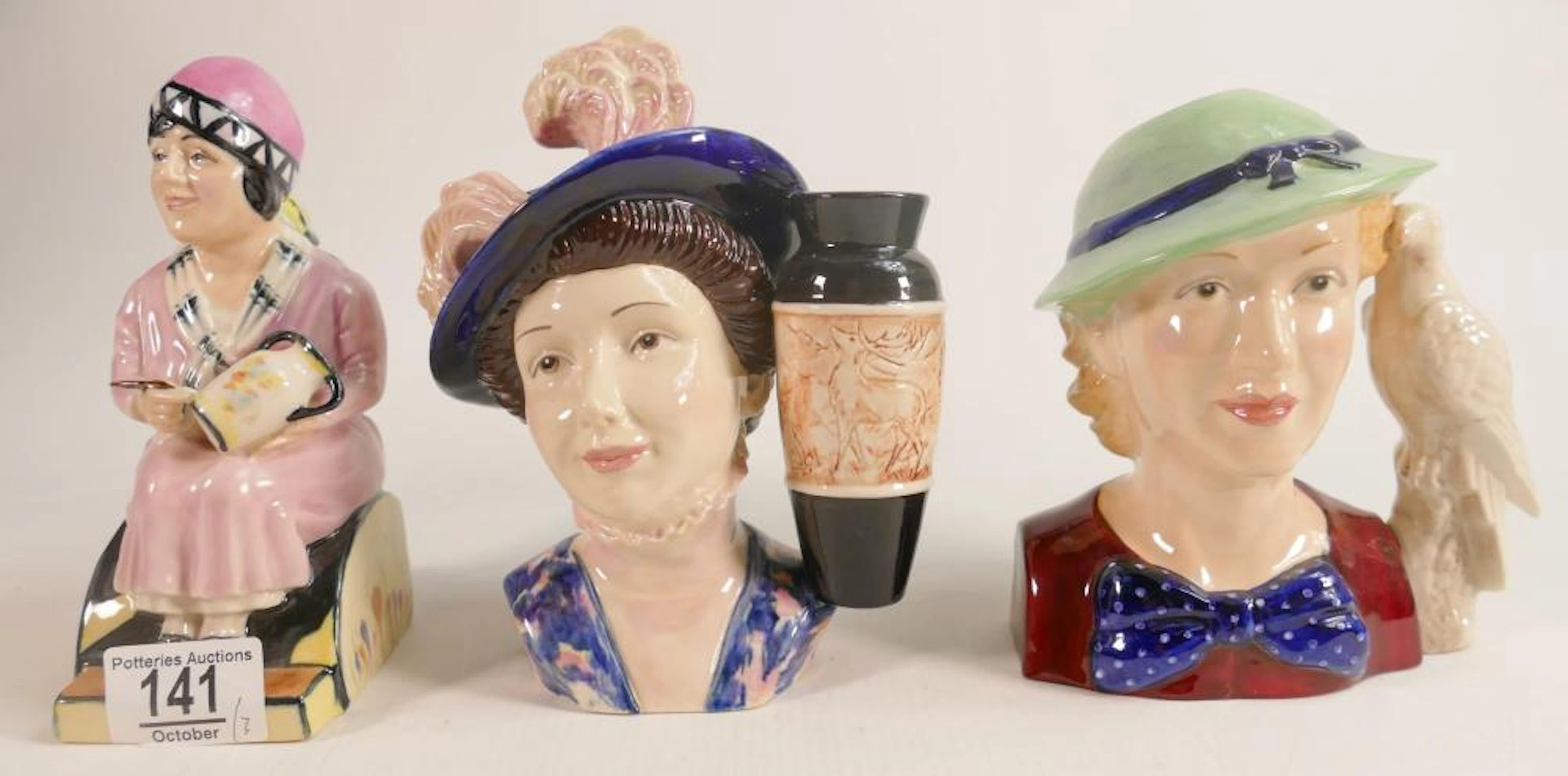 Kevin Francis / Peggy Davies Limited Edition Character Jugs Young Peggy Davies