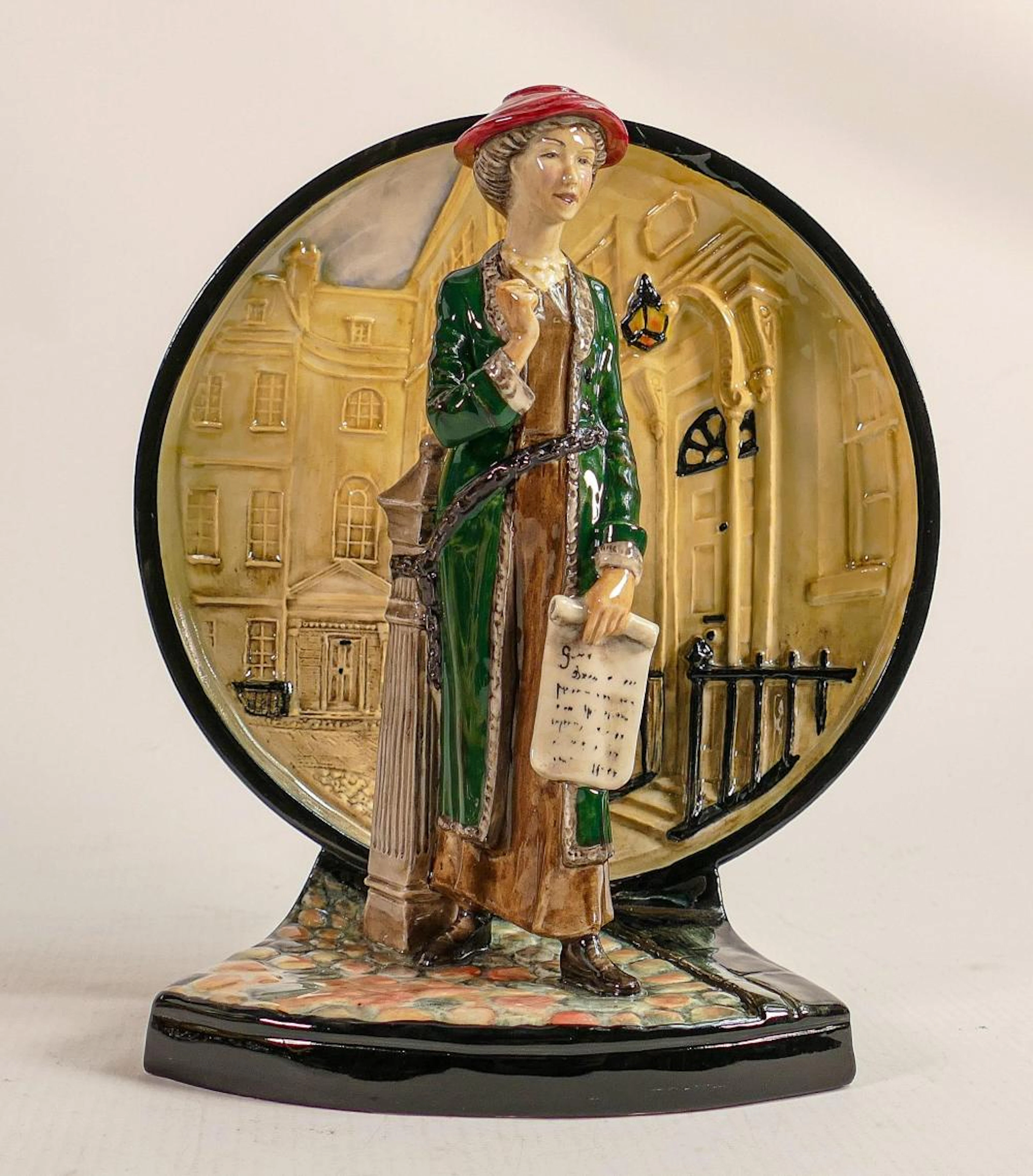 Peggy Davies Emmeline Pankhurst Suffragette figurine.