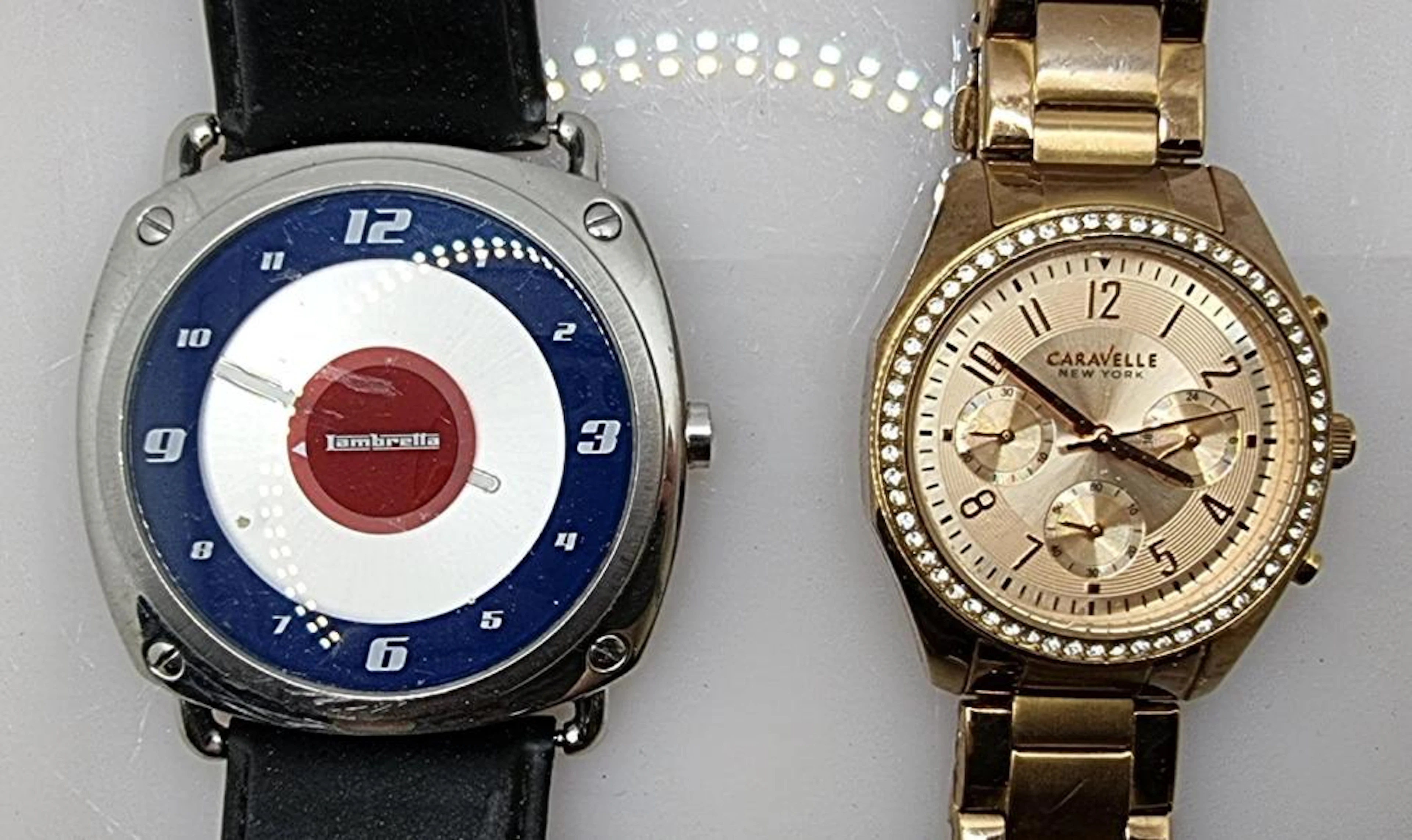 Gents Lambretta branded large faced wristwatch together...