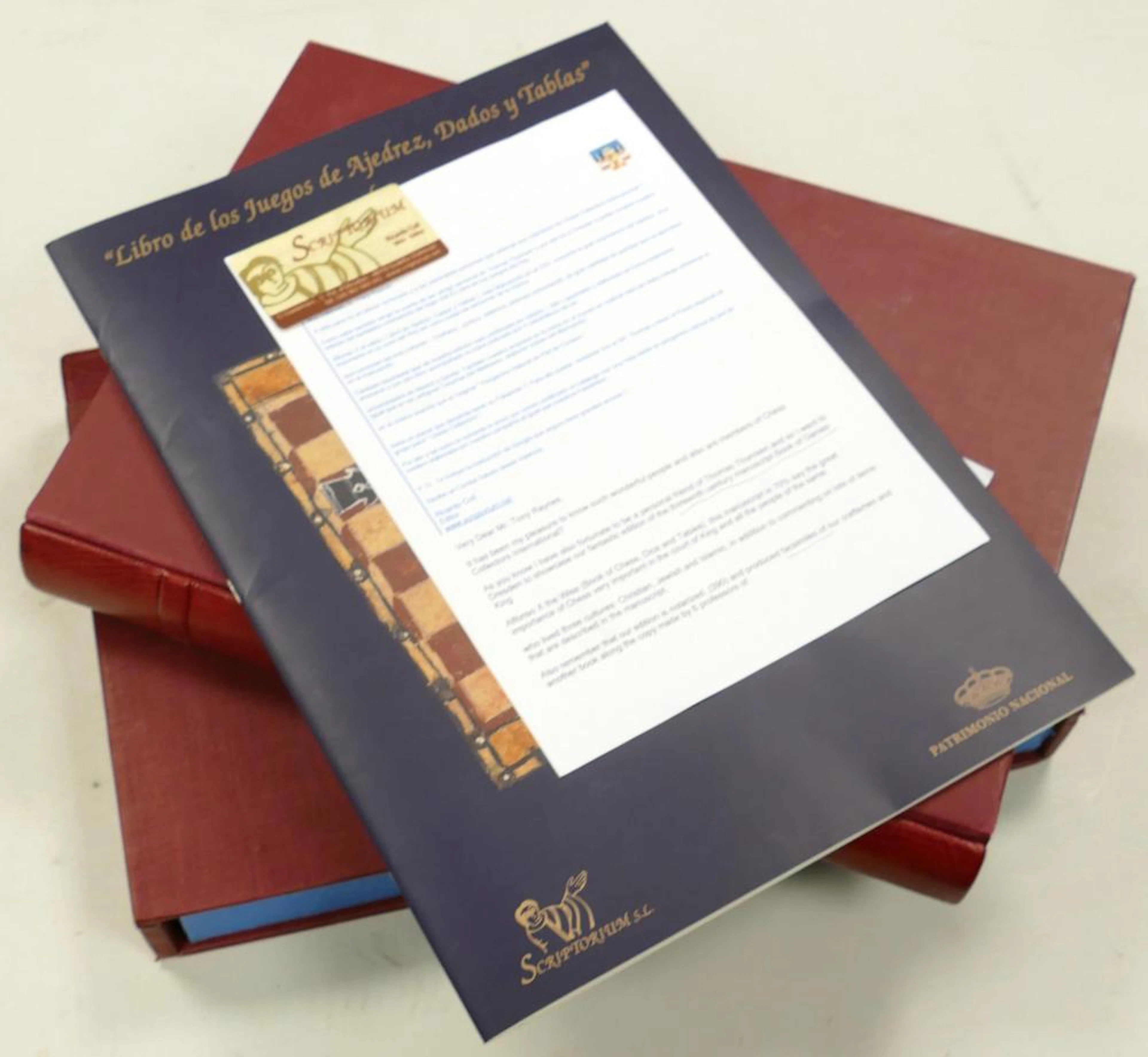 The Book of Games of Chess, Dice and Tables.