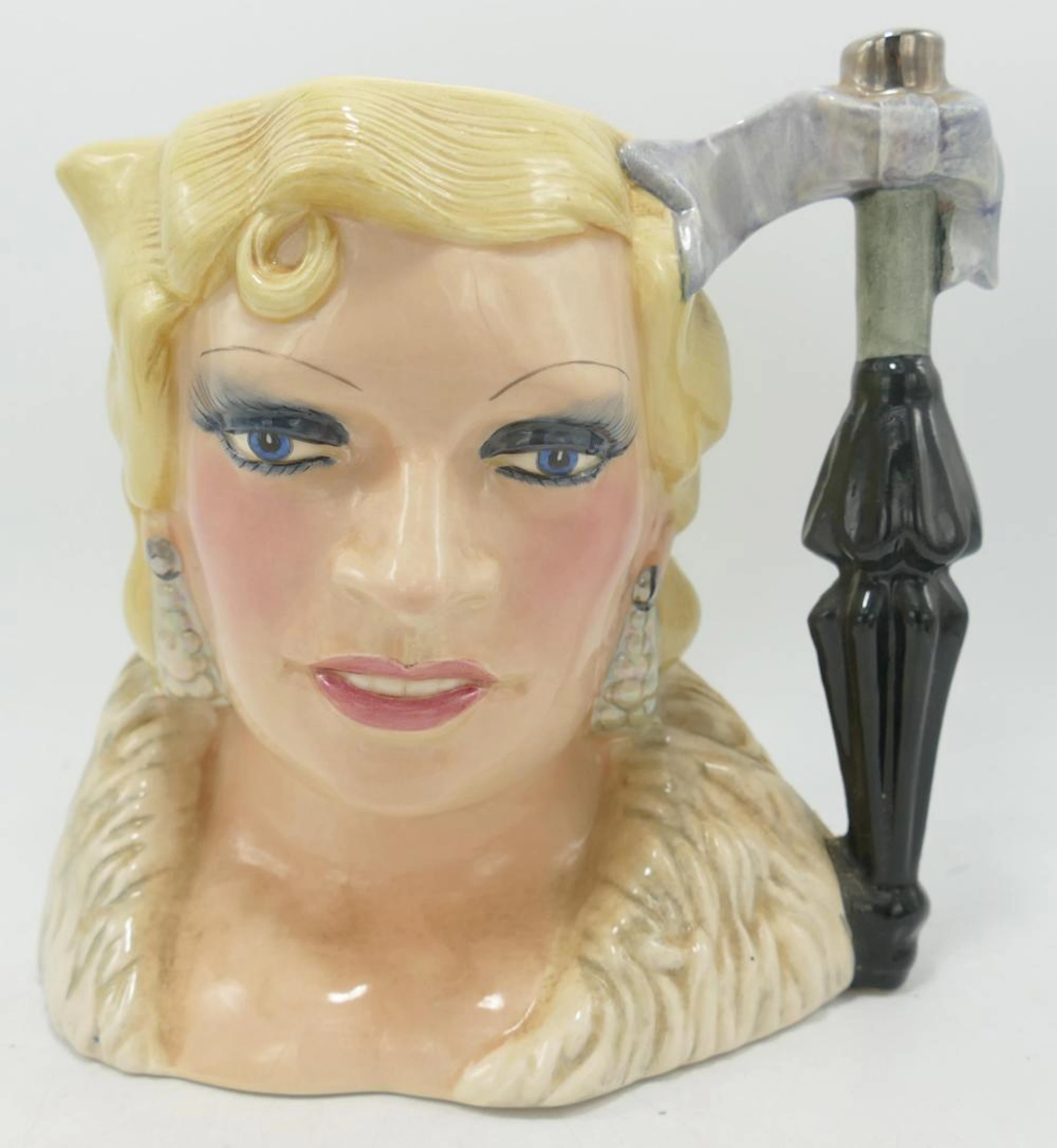 Royal Doulton large character jug Mae West D6688.