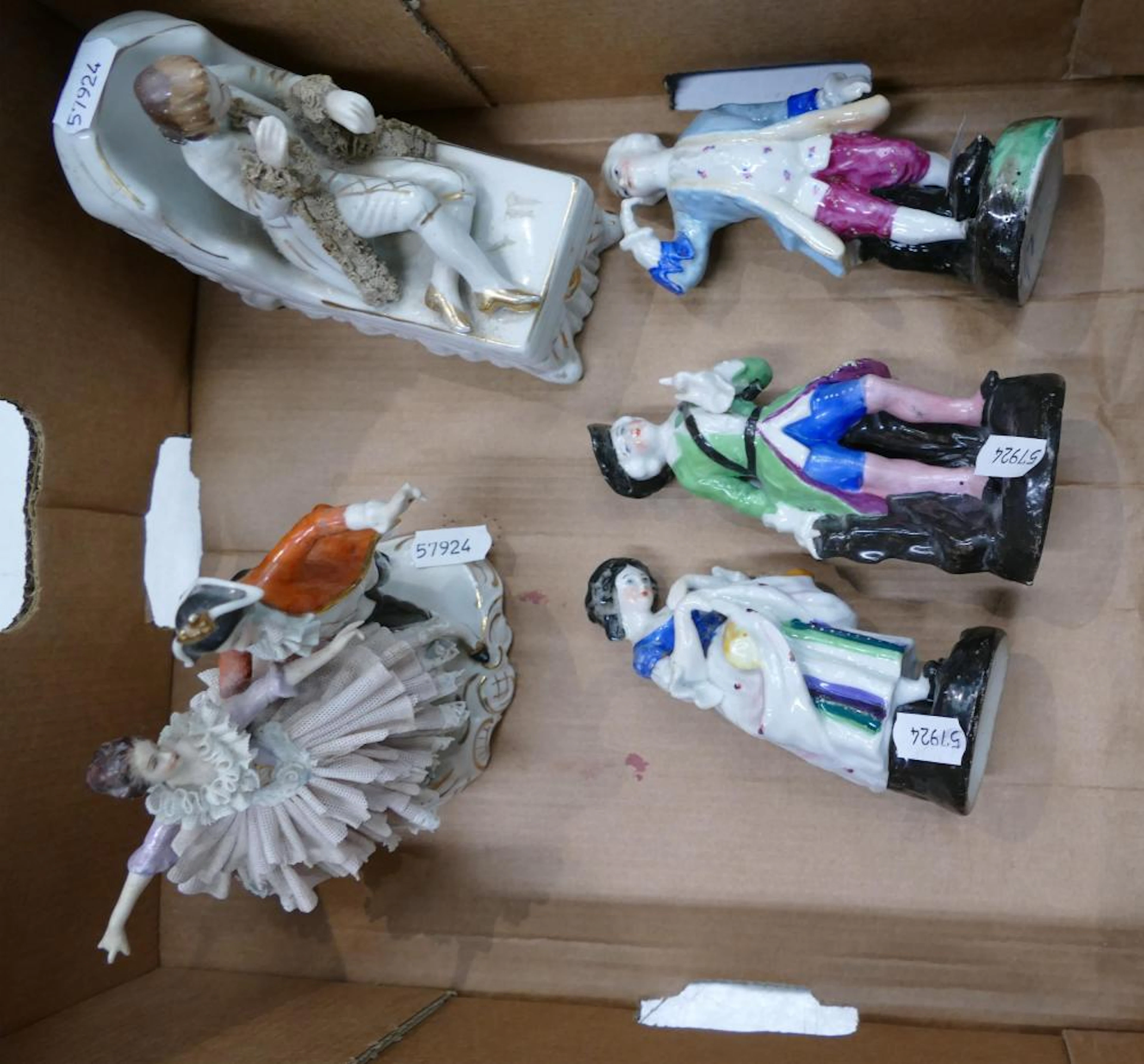 Collection of continental figures to include one dresden...